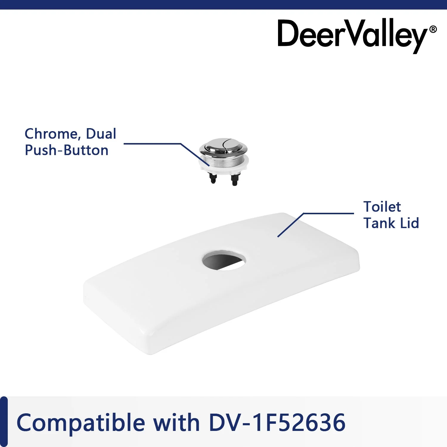 DeerValley Tank Lid Collection(Not with a flush button) - Image 11