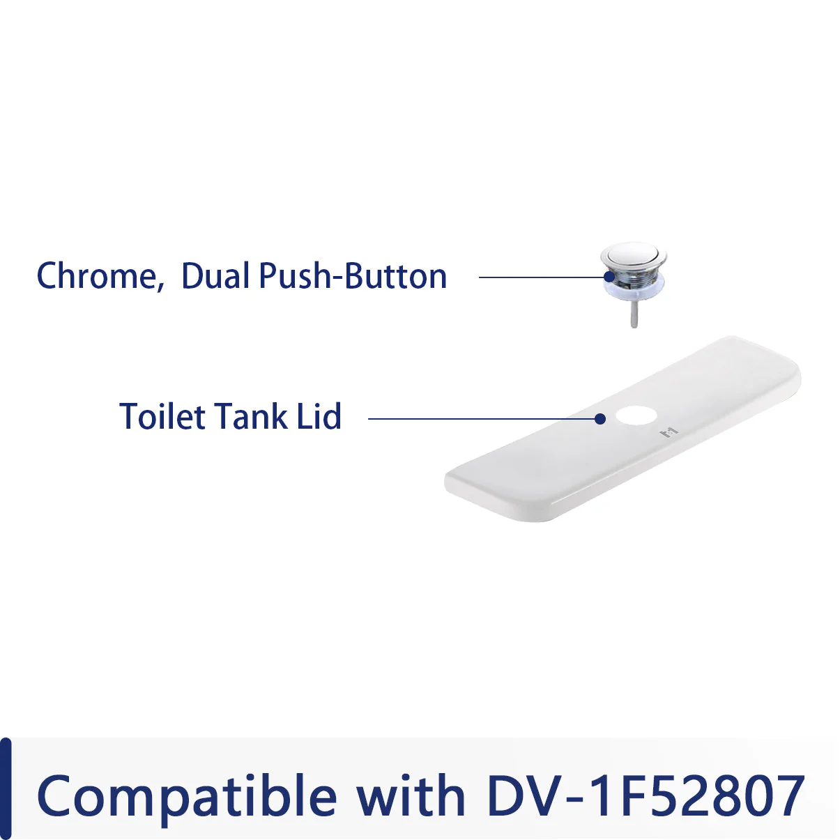 DeerValley Tank Lid Collection(Not with a flush button) - Image 3