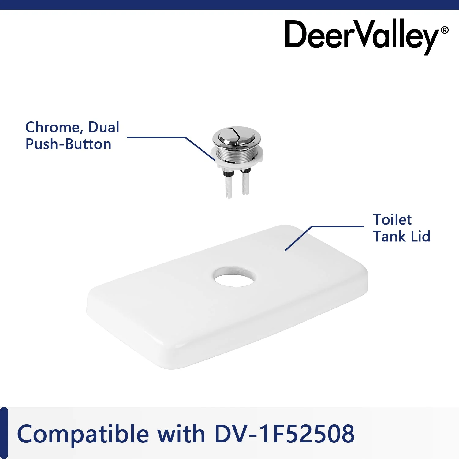 DeerValley Tank Lid Collection(Not with a flush button) - Image 6