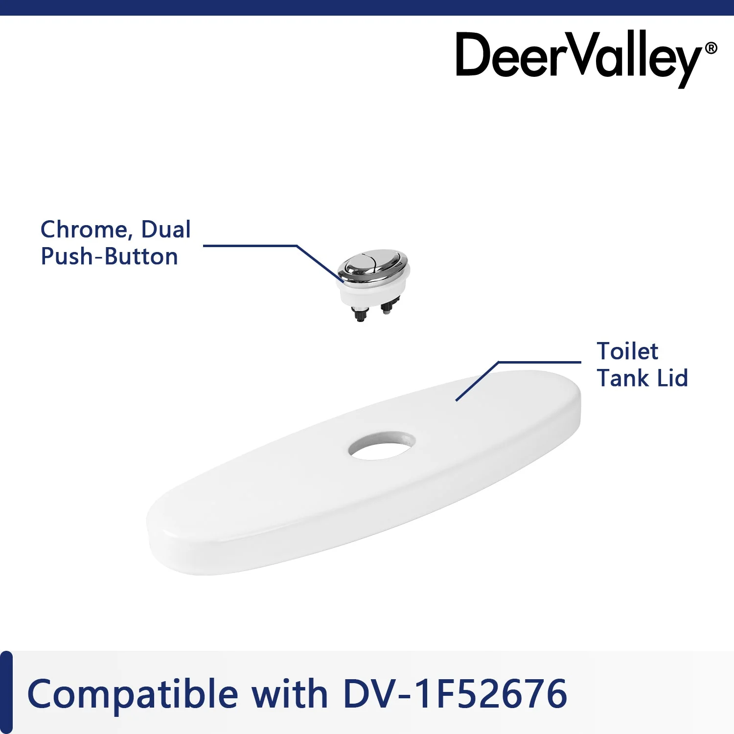 DeerValley Tank Lid Collection(Not with a flush button) - Image 9