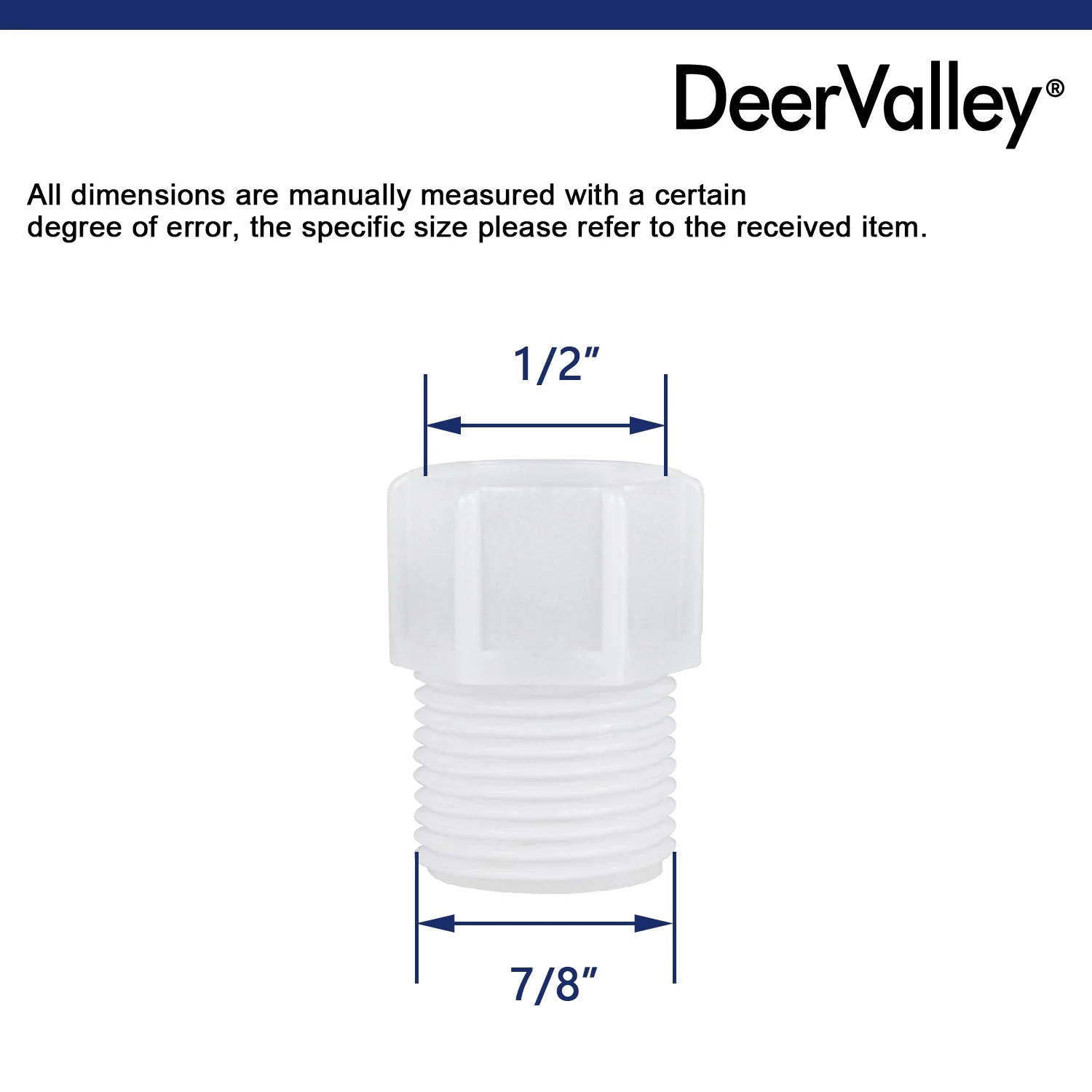 DeerValley DV-FMJV52 Toilet Adapter(Fit with DV-1F52812/DV-1F52813/DV-1F52816/DV-1F52828) - Image 2