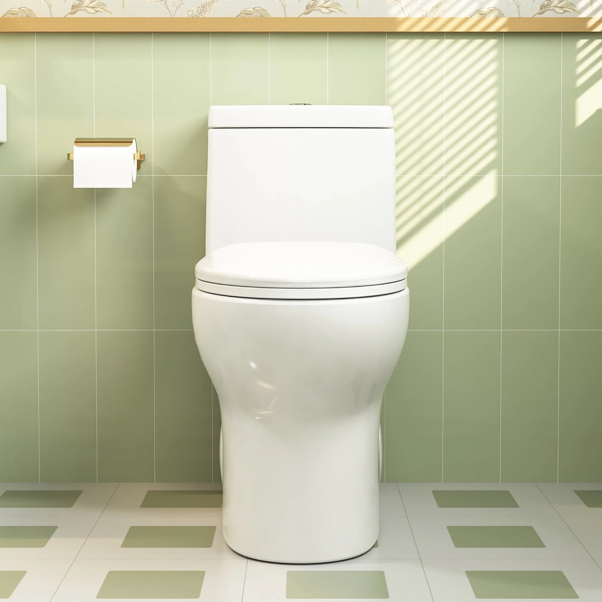 DeerValley DV-1F026 One-piece Toilets Soft-Close Seat Quick-Release Quiet Operation - Image 5