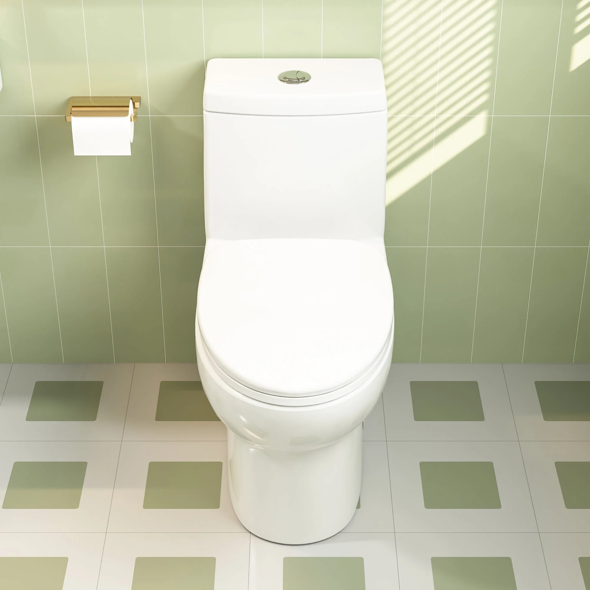DeerValley DV-1F026 One-piece Toilets Soft-Close Seat Quick-Release Quiet Operation - Image 6