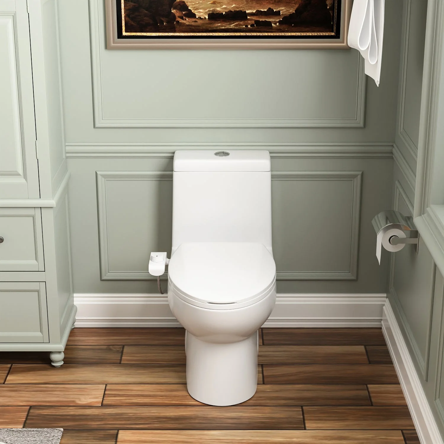 DeerValley DV-1B0093 Elongated Toilet Seat Bidet - Image 4