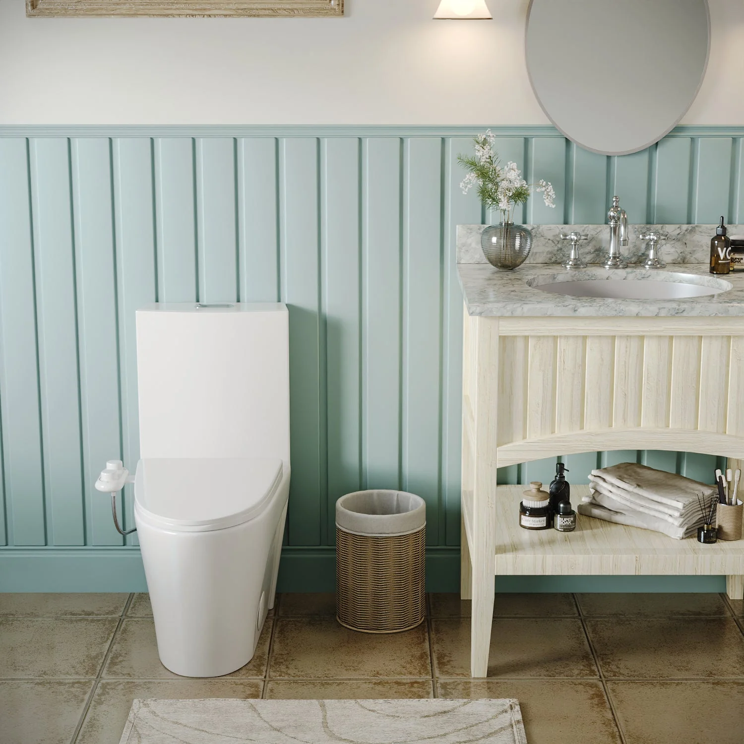 DeerValley DV-1B0095 Elongated Toilet Seat Bidet - Image 4