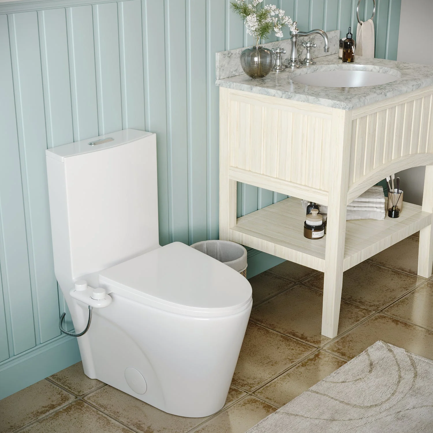 DeerValley DV-1B0095 Elongated Toilet Seat Bidet - Image 5
