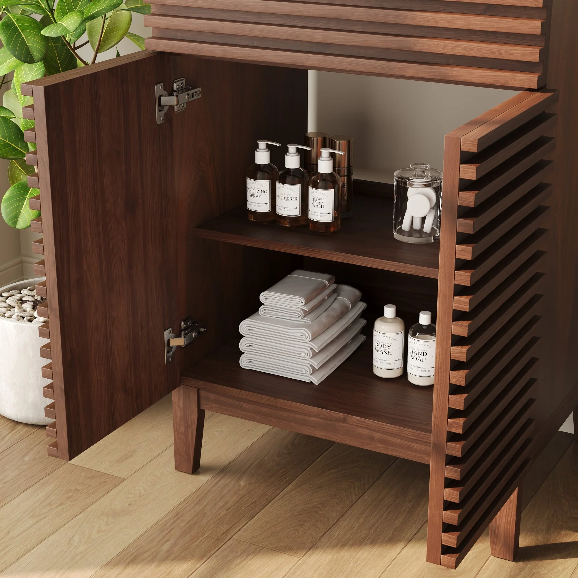 DeerValley DV-1BV0151NW Bathroom Vanities 24-Inch Soft-Close Storage Pre-Assembled - Image 10