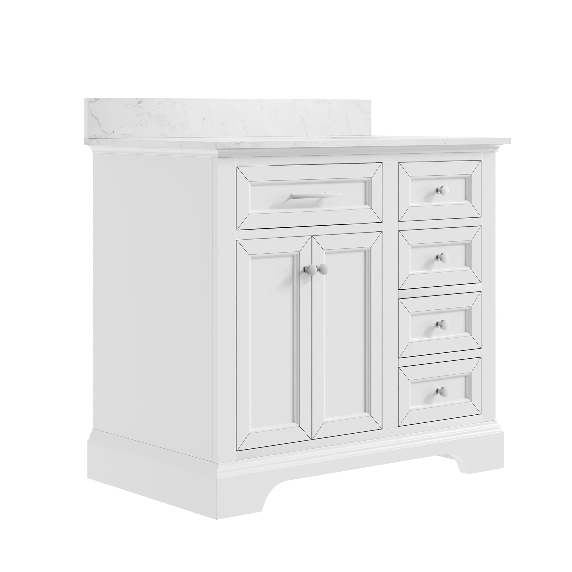 DeerValley DV-1BV0155BU Bathroom Vanities Soft-Close Storage Pre-Assembled Sink - Image 15