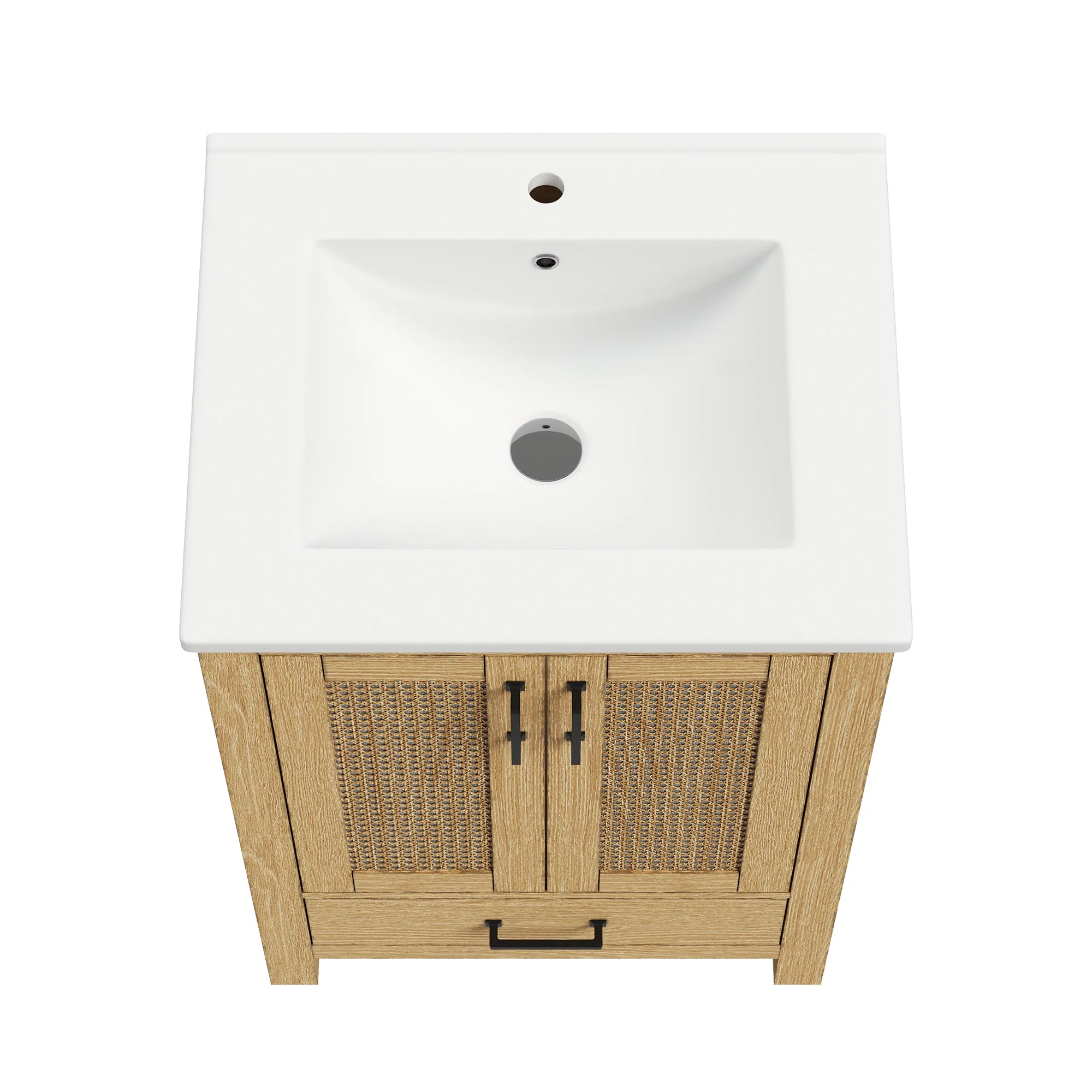 DeerValley DV-1BV0269NW Bathroom Vanities Pre-Assembled Silent Storage Ceramic - Image 11
