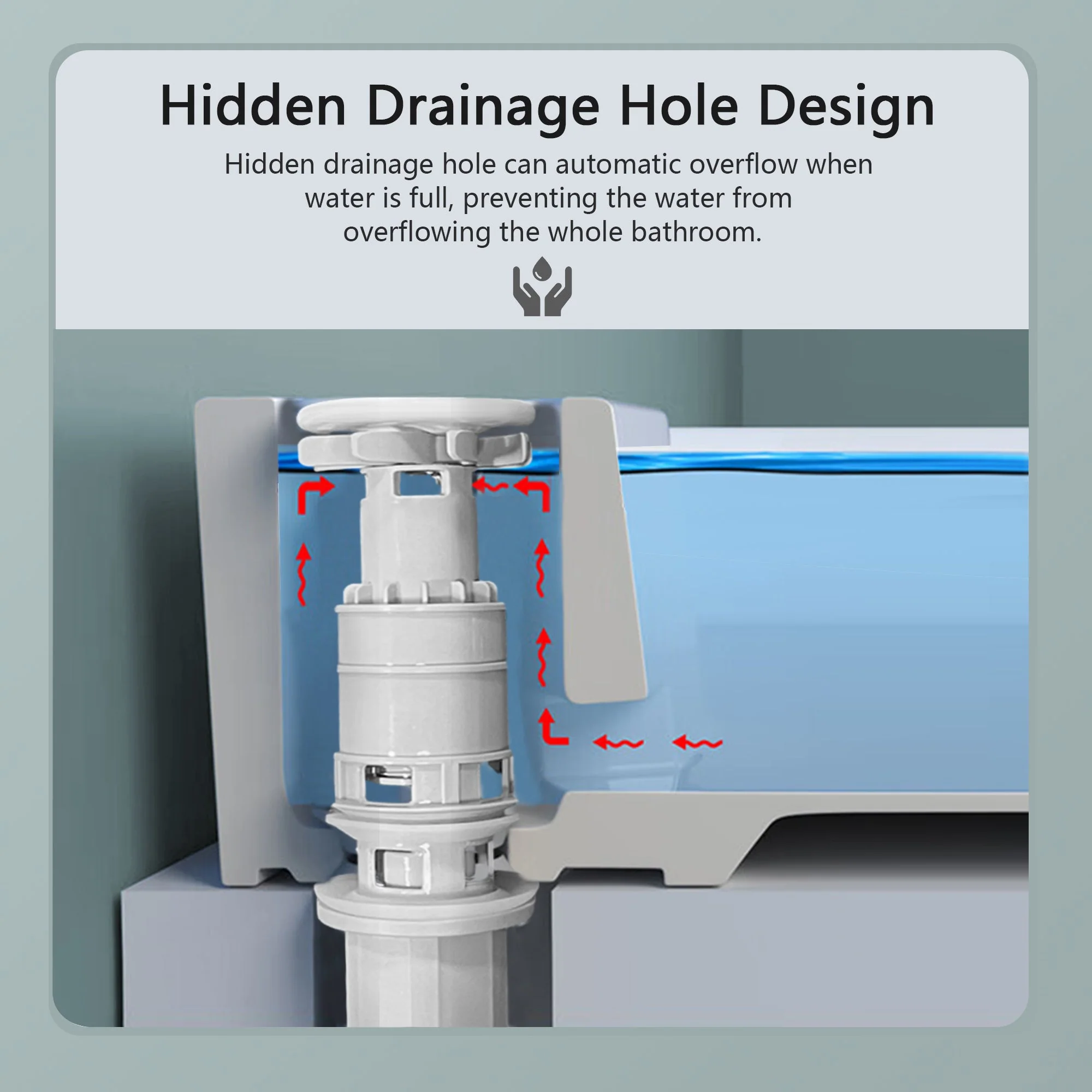DeerValley DV-1D911 Pop-Up Bathroom Sink Drain(Fit with DV-1V0046) - Image 5