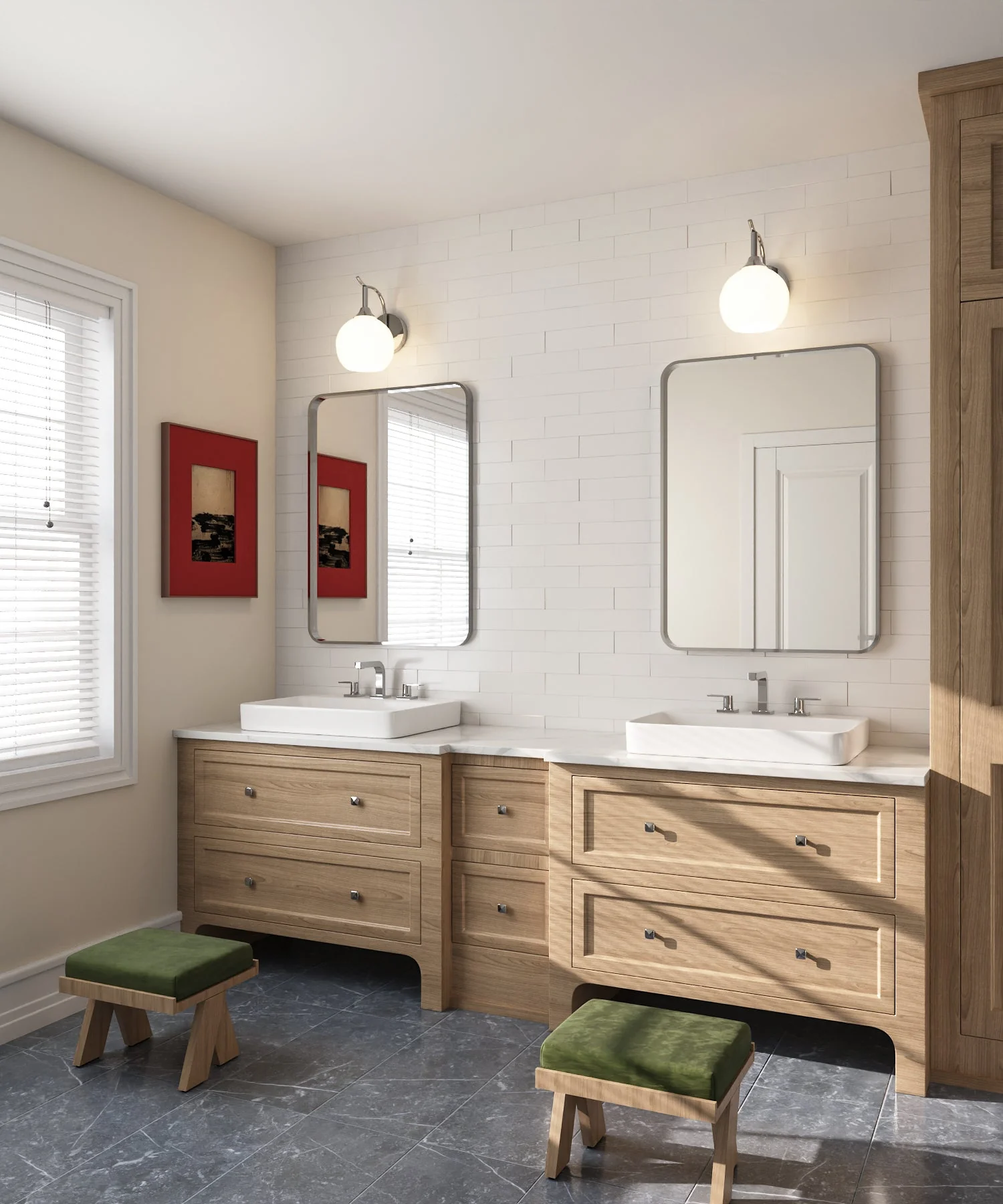 DeerValley DV-1DS0121 Drop-in Sinks Modern Semi-Recessed Ceramic Overflow - Image 9