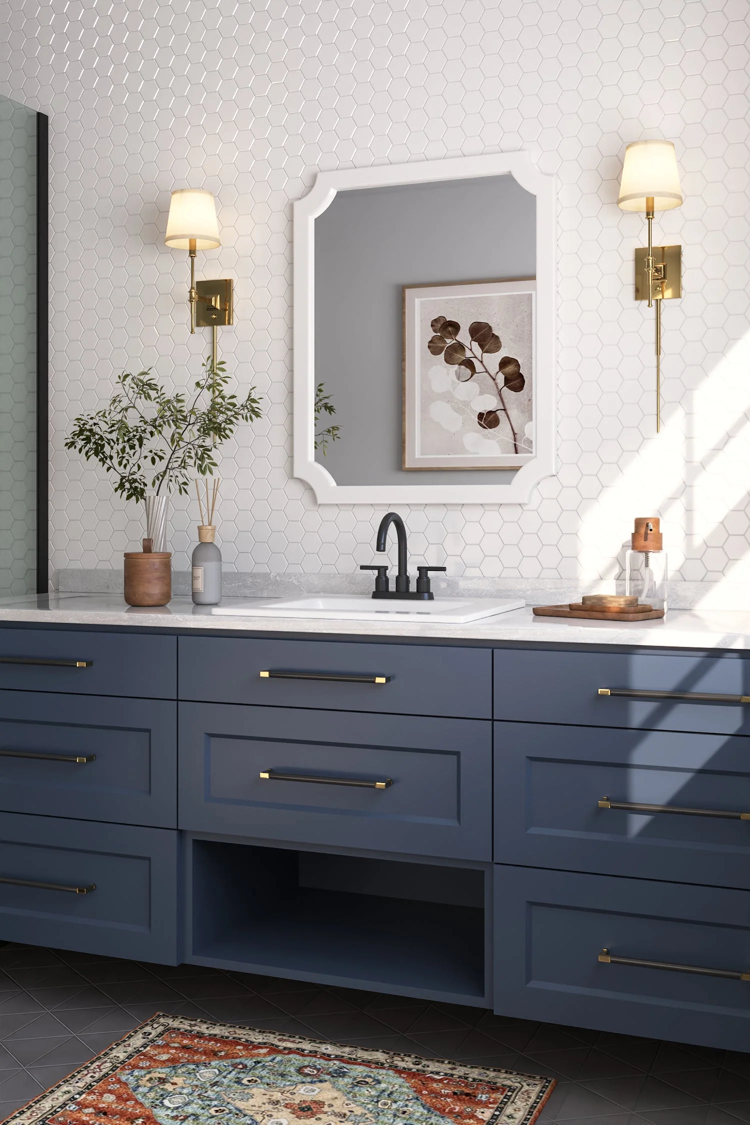 DeerValley DV-1DS0123 Drop-in Sinks Fireclay Durable 3-Hole Overflow - Image 6