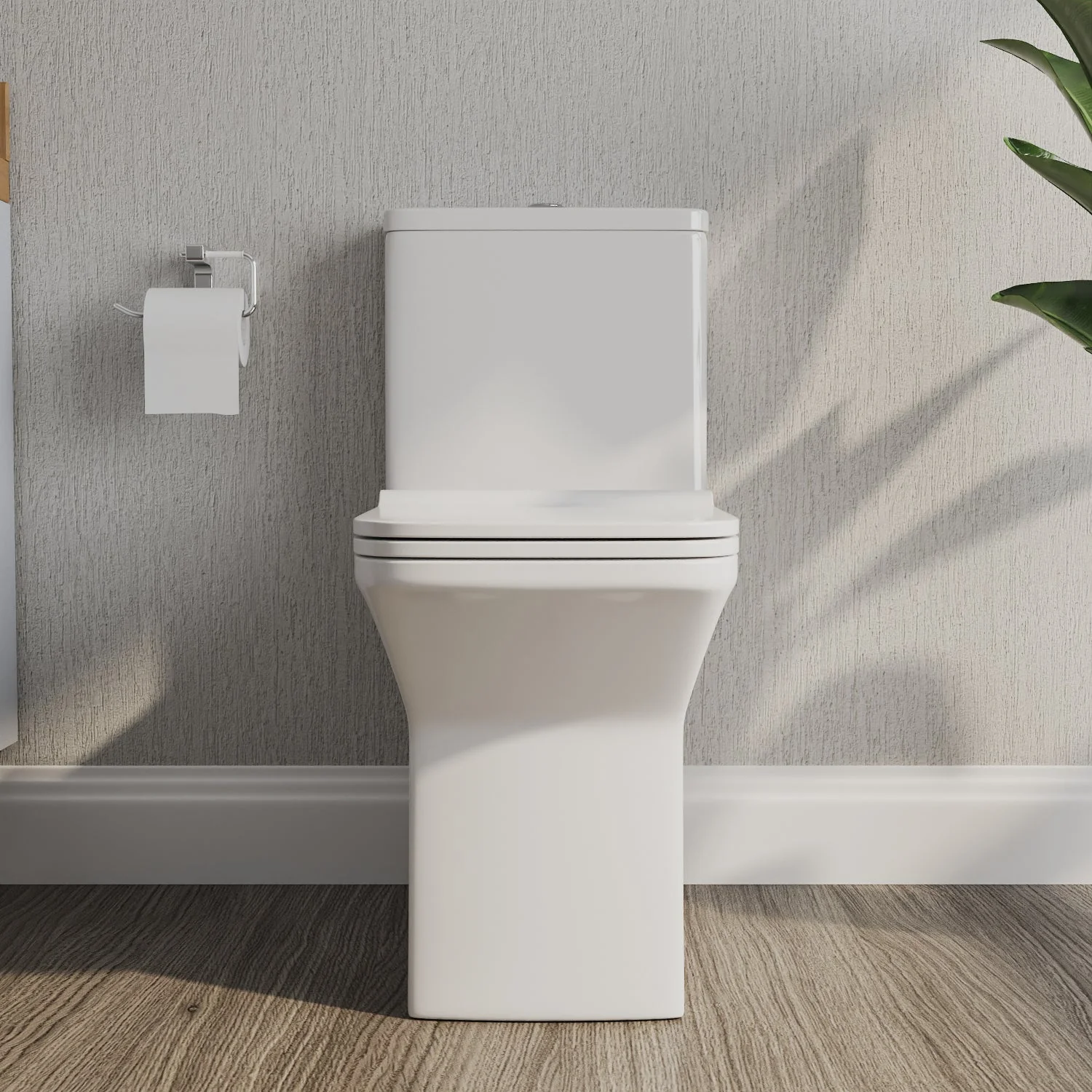 DeerValley DV-1F0072 One-piece Toilets Rectangular Bowl Wide Seat Soft Close - Image 3