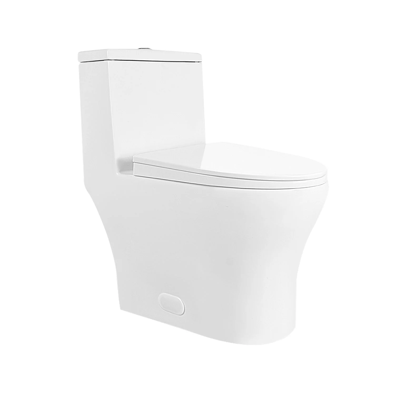 DeerValley DV-1F0073 One-piece Toilets Silent Soft-Close Dual-Flush Self-Cleaning Glaze - Image 2