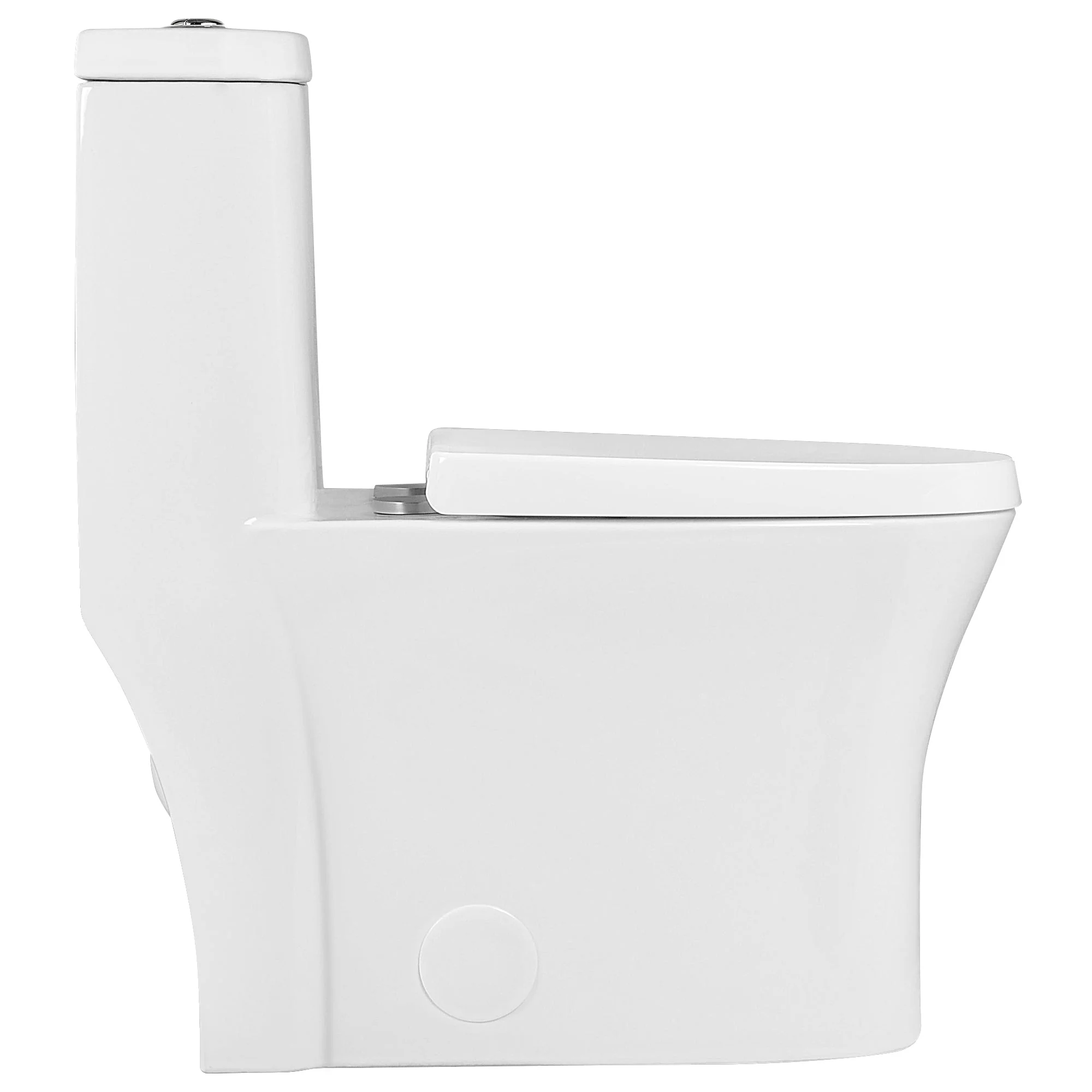 CONCORD One Piece Toilet, Dual Flush 1.1/1.6 GPF and MAP 600g, Standard White Toilet Bowl - Image 6