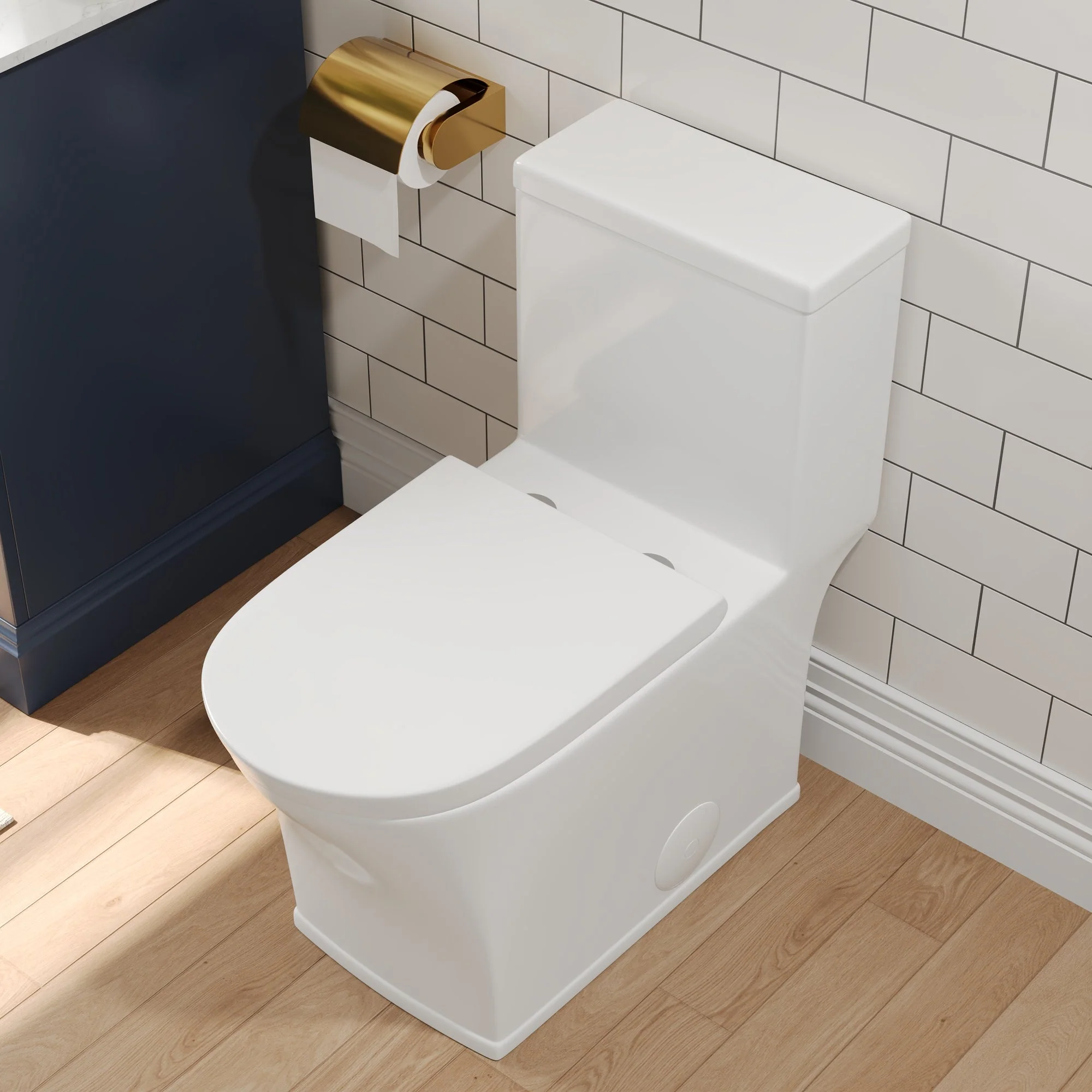 DeerValley DV-1F0230 One-Piece Elongated Toilet, Dual-Flush Glazed Surface with Multiple Types - Image 15