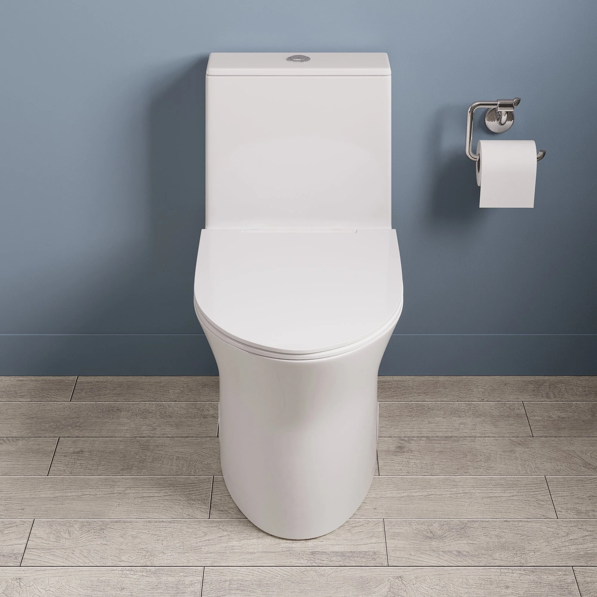 DeerValley DV-1F0250 One-Piece Toilet Soft-Close Seat Skirted Design Dual Flush - Image 4