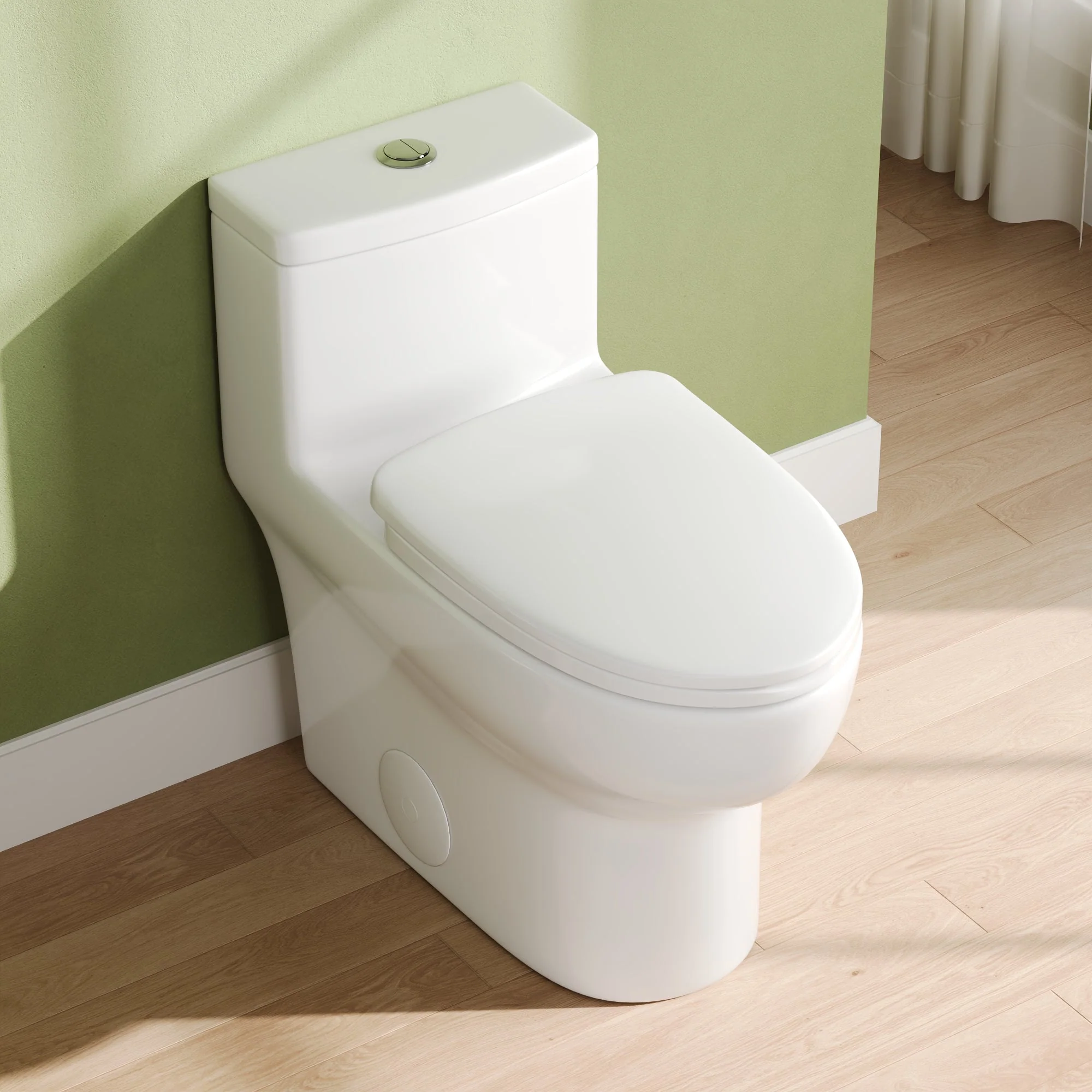 DeerValley DV-1F026Pro One-piece Toilets ADA-Compliant Comfort No-Corner Quiet Design - Image 15
