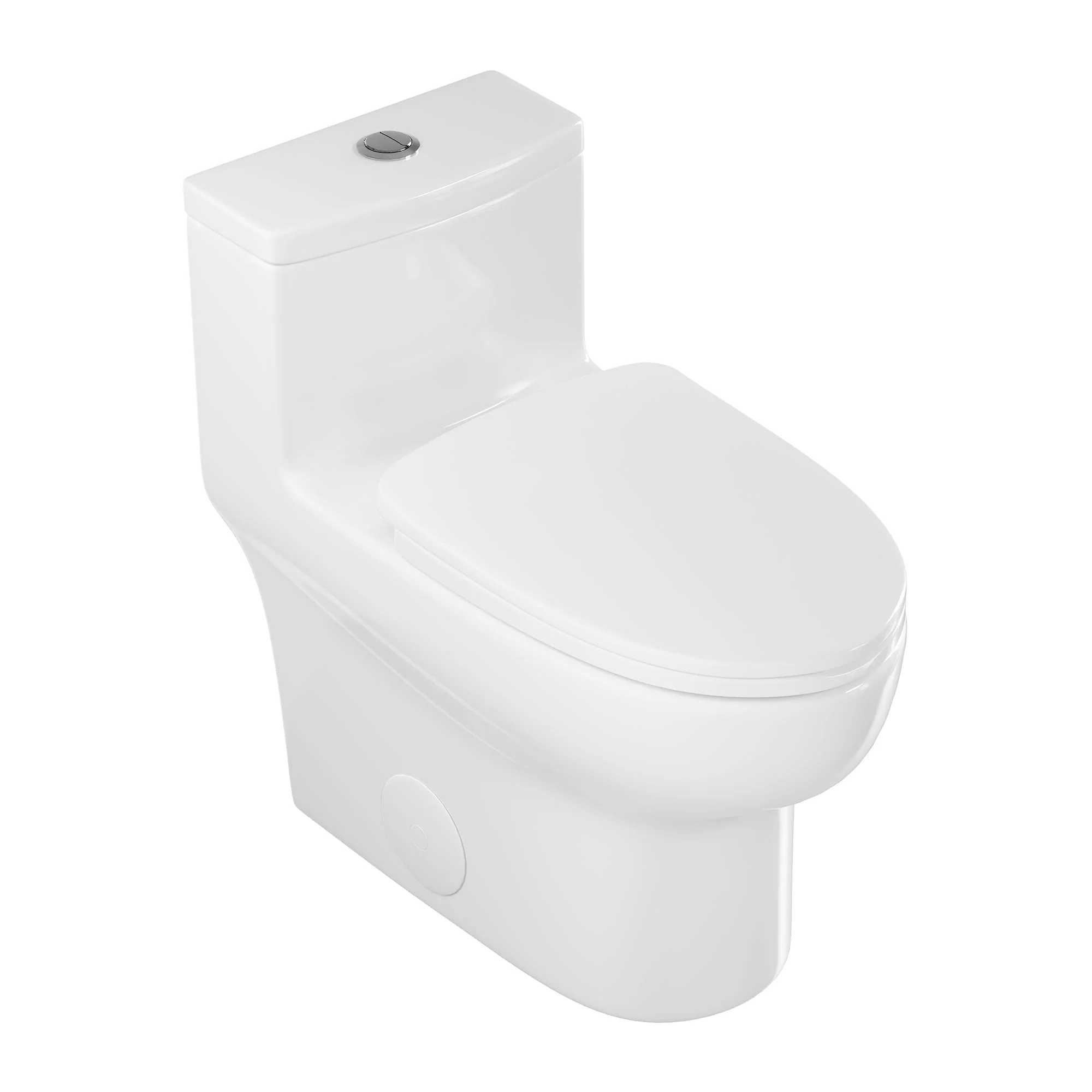 DeerValley DV-1F026Pro One-piece Toilets ADA-Compliant Comfort No-Corner Quiet Design - Image 2