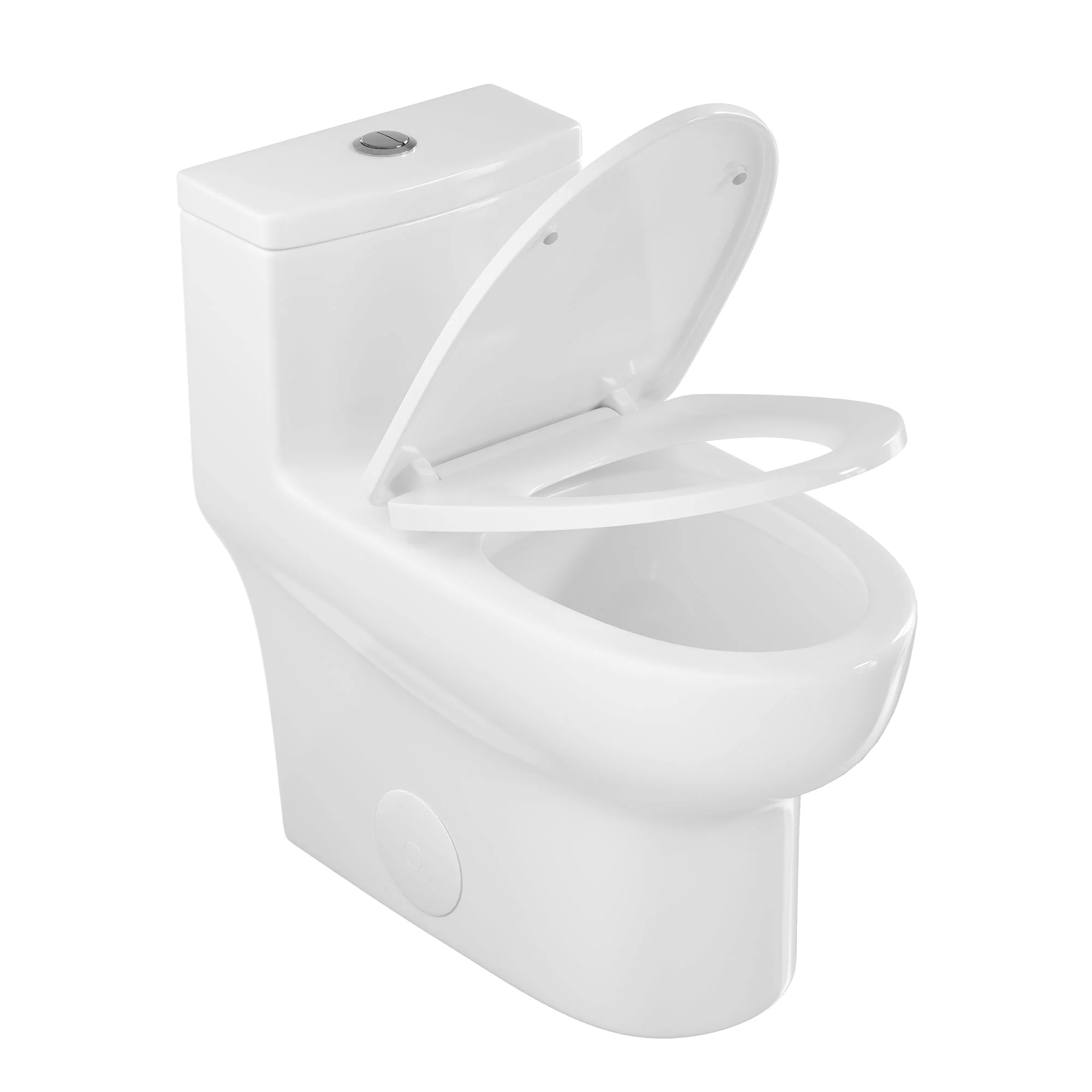 DeerValley DV-1F026Pro One-piece Toilets ADA-Compliant Comfort No-Corner Quiet Design - Image 4
