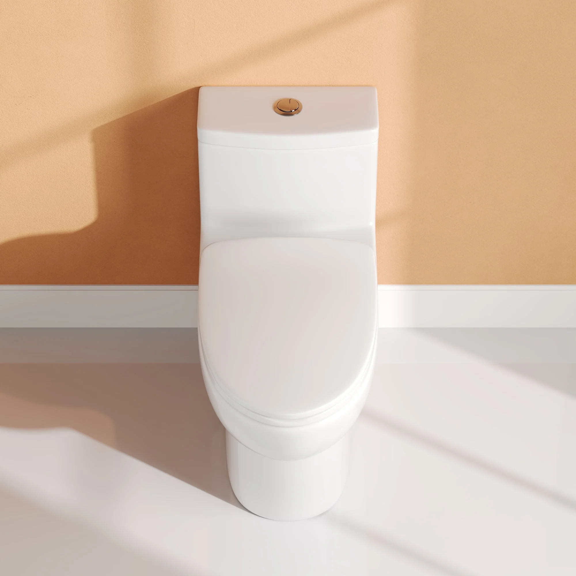 DeerValley DV-1F026Pro One-piece Toilets ADA-Compliant Comfort No-Corner Quiet Design - Image 6