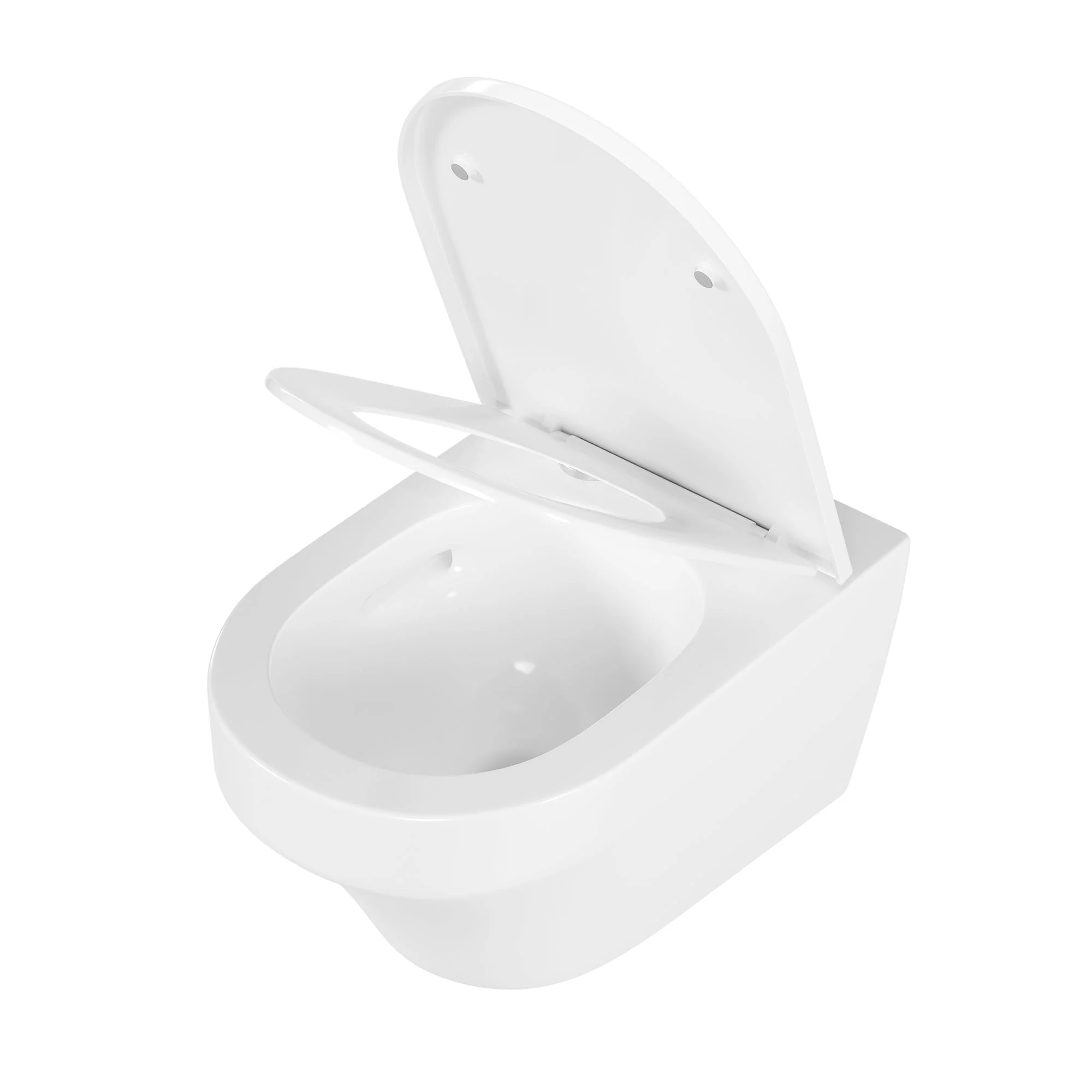 2-Piece Toilet Elongated Dual-Flush Wall Mounted Toilet  (Seat Included) - DV-1F00292-CF/DV-1F0292 - Image 9