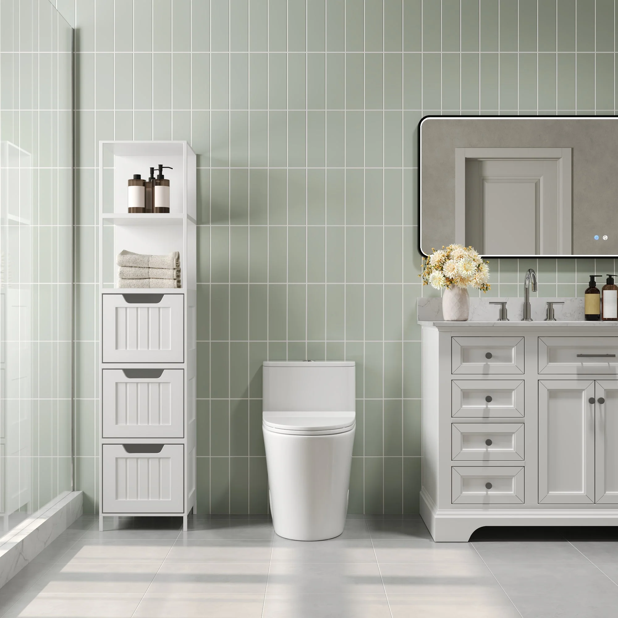 DeerValley DV-1F0372 One-piece Toilets Water-Saving Dual Flush 360° Siphonic Jet - Image 11