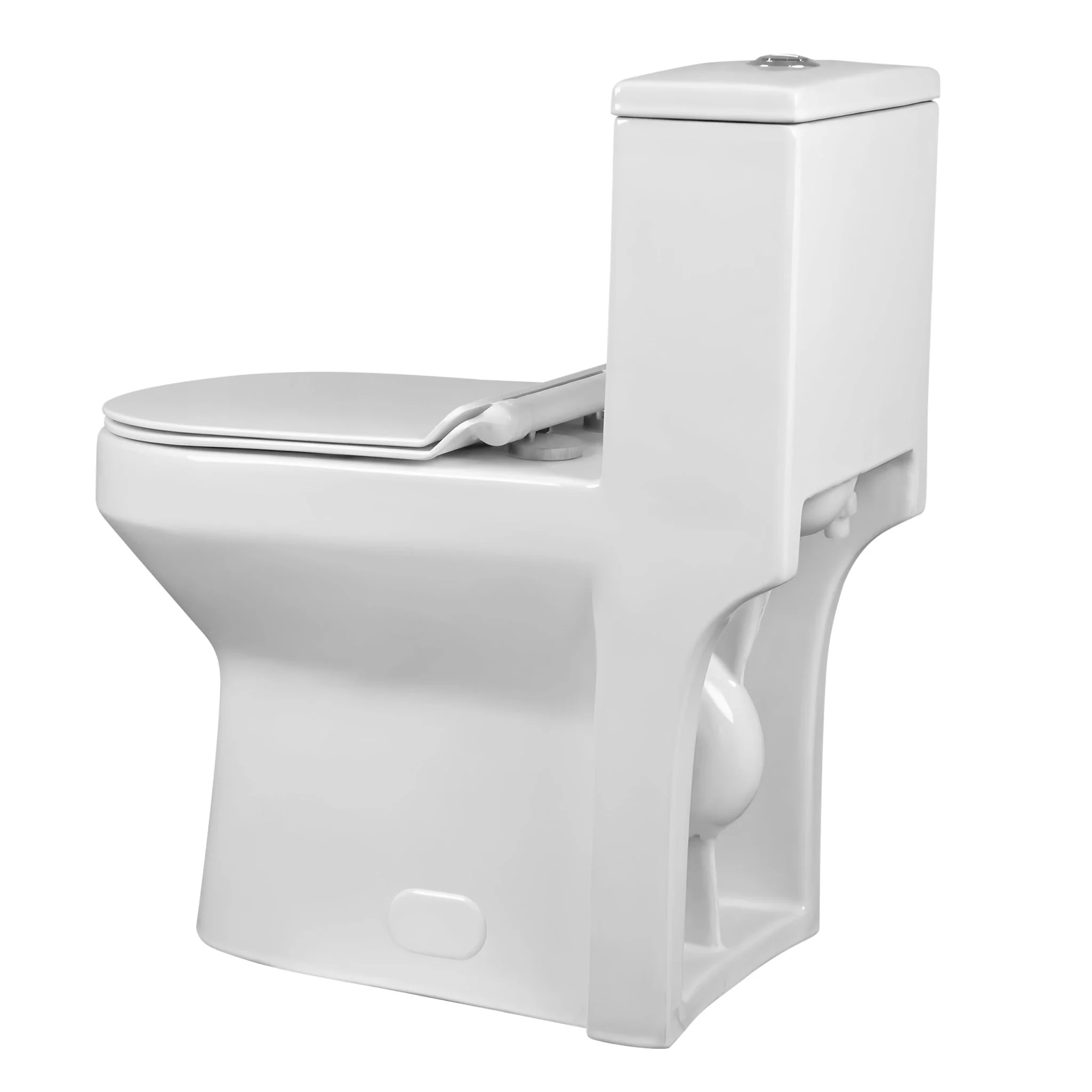 DeerValley DV-1F52812Pro One-piece Toilets Upgraded Compact Design Powerful Cyclone Flush 1.0/1.53 GPF - Image 14