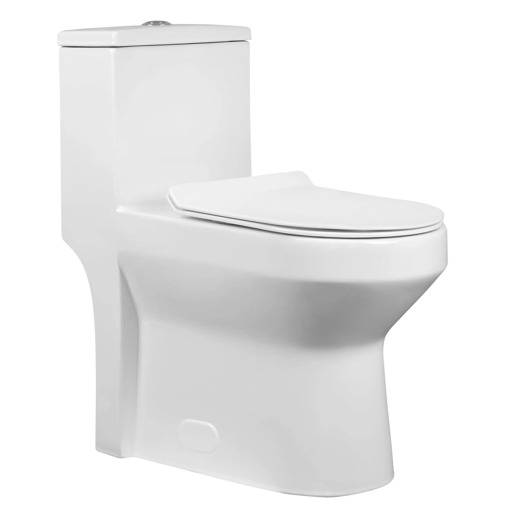 DeerValley DV-1F52812Pro One-piece Toilets Upgraded Compact Design Powerful Cyclone Flush 1.0/1.53 GPF - Image 6