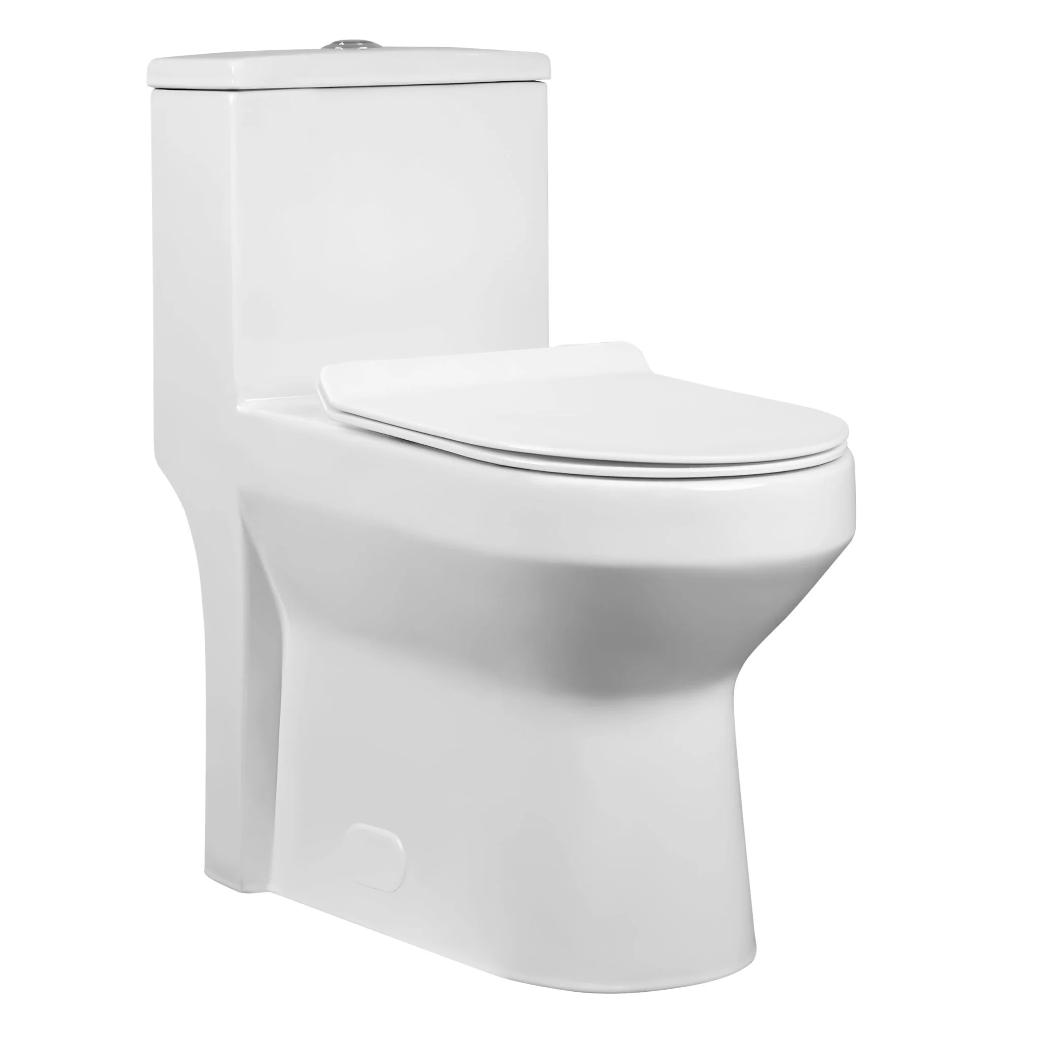 DeerValley DV-1F52812Pro One-piece Toilets Upgraded Compact Design Powerful Cyclone Flush 1.0/1.53 GPF - Image 9