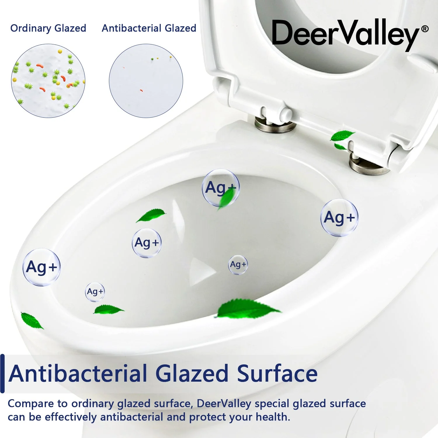 DeerValley DV-1F52816R One-piece Toilets Powerful Siphon Flush Deep Water Seal - Image 16