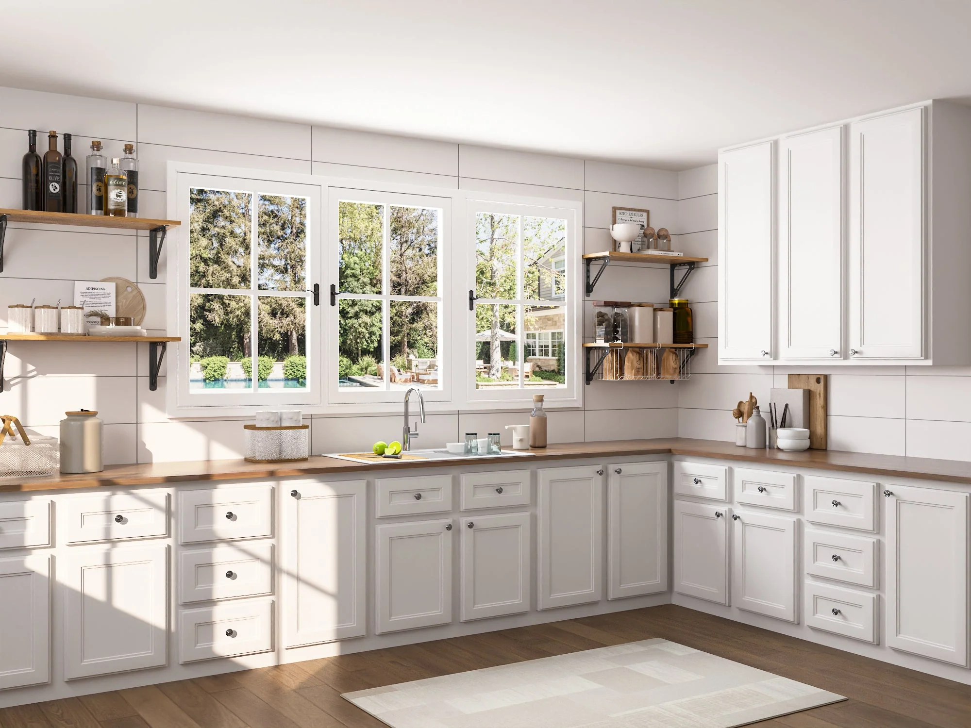 DeerValley DV-1K0135 Workstation Farmhouse Kitchen Sink – Scratch Resistant & Deep Basin - Image 15