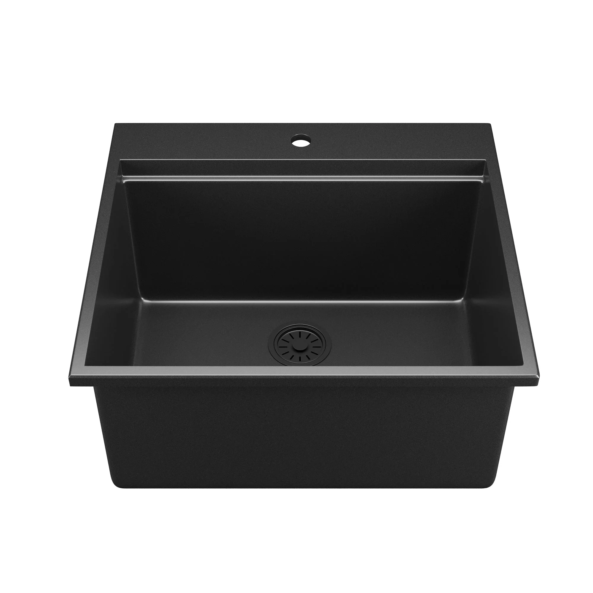 DeerValley DV-1K0170 Granite Composite Kitchen Sink with Cutting Board Kit - Image 4