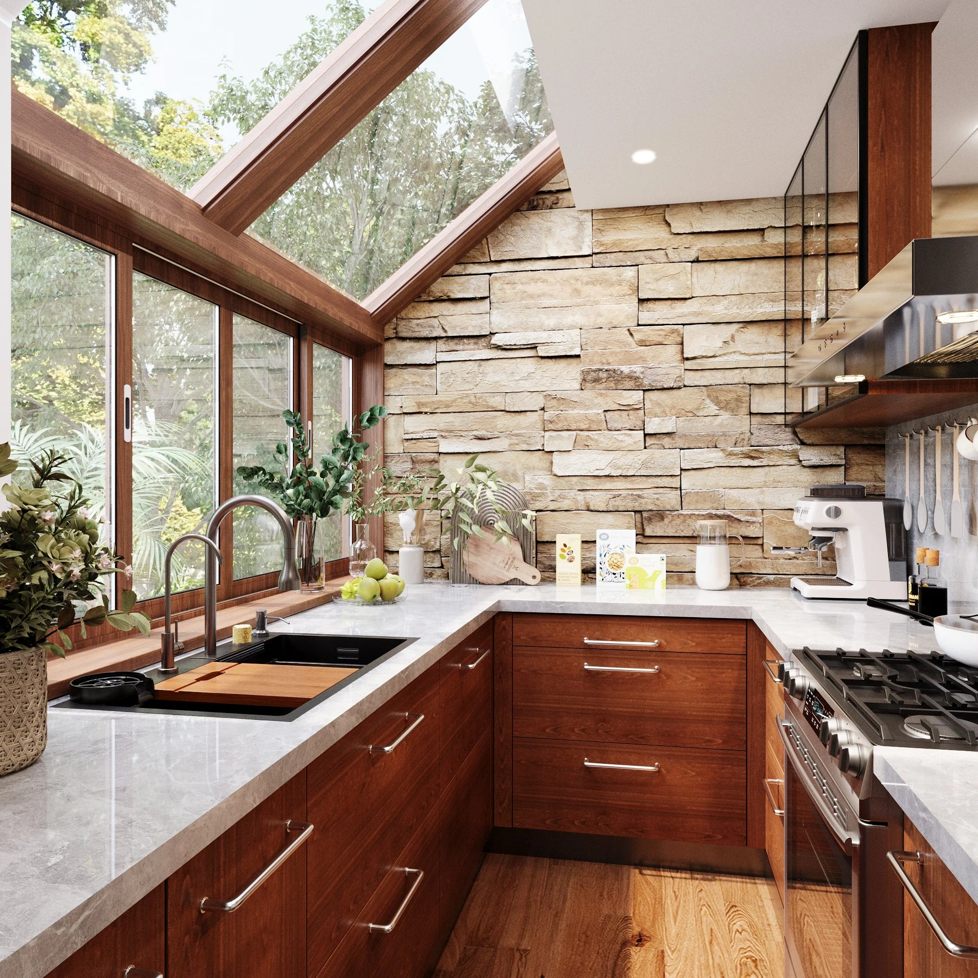 DeerValley DV-1K0183 Stainless Steel Kitchen Sinks Nano Dual-Ledge Work Waterfall Quiet - Image 18