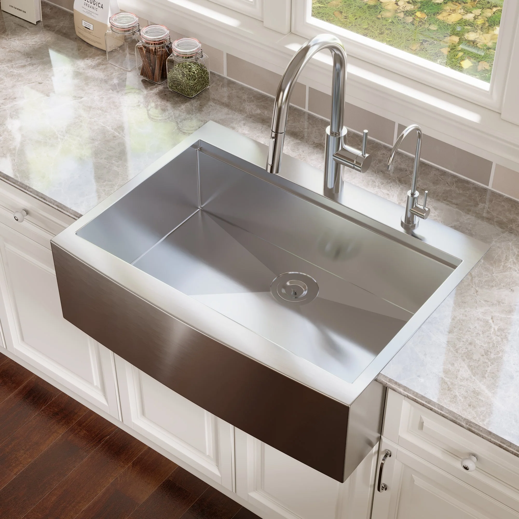 DeerValley DV-1K0189 Stainless Steel Kitchen Sinks Single Bowl Drop-In Workstation - Image 11