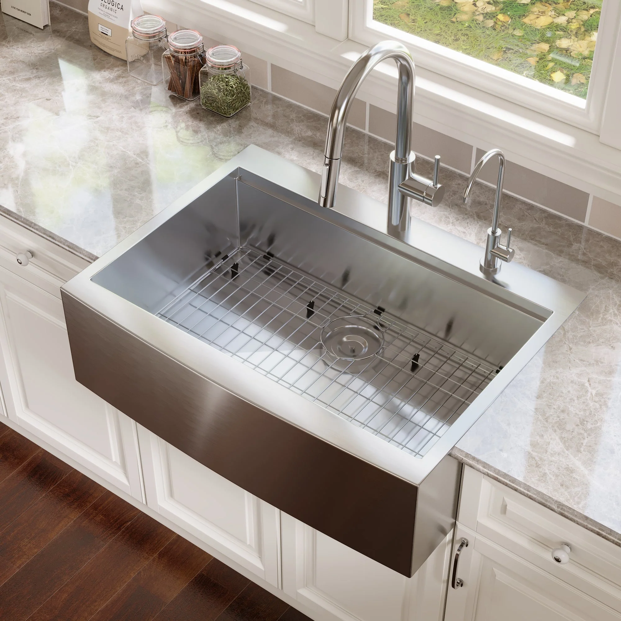 DeerValley DV-1K0189 Stainless Steel Kitchen Sinks Single Bowl Drop-In Workstation - Image 12