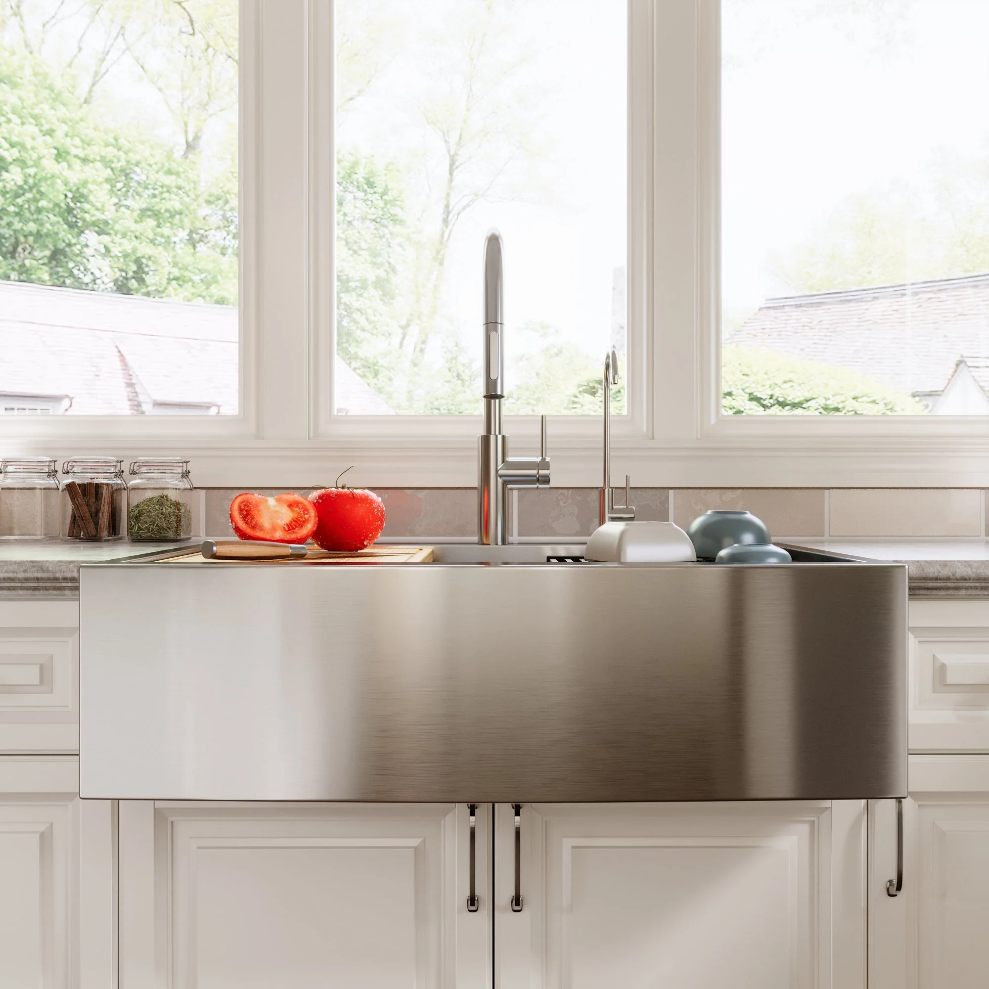 DeerValley DV-1K0189 Stainless Steel Kitchen Sinks Single Bowl Drop-In Workstation - Image 19