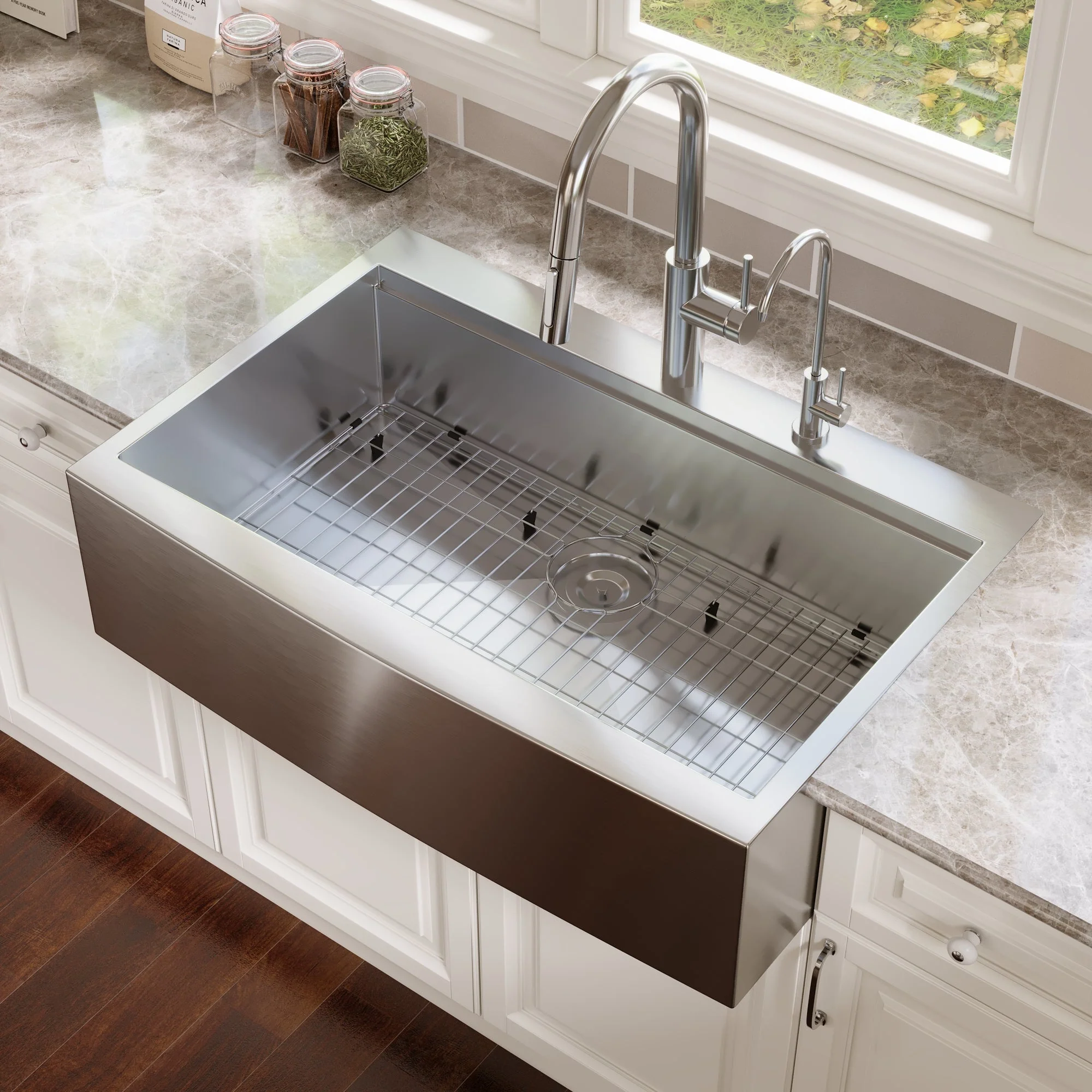 DeerValley DV-1K0189 Stainless Steel Kitchen Sinks Single Bowl Drop-In Workstation - Image 23