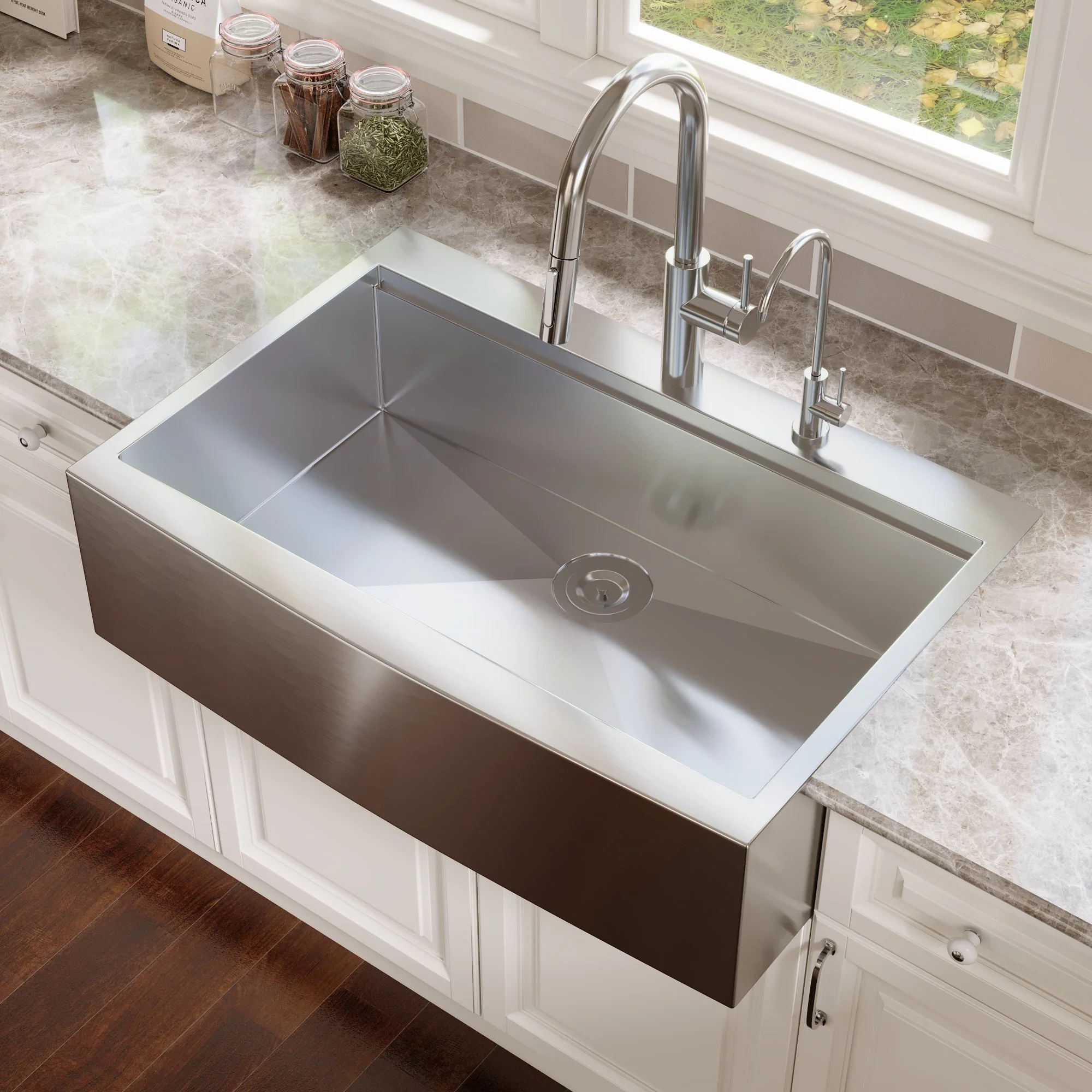 DeerValley DV-1K0189 Stainless Steel Kitchen Sinks Single Bowl Drop-In Workstation - Image 24