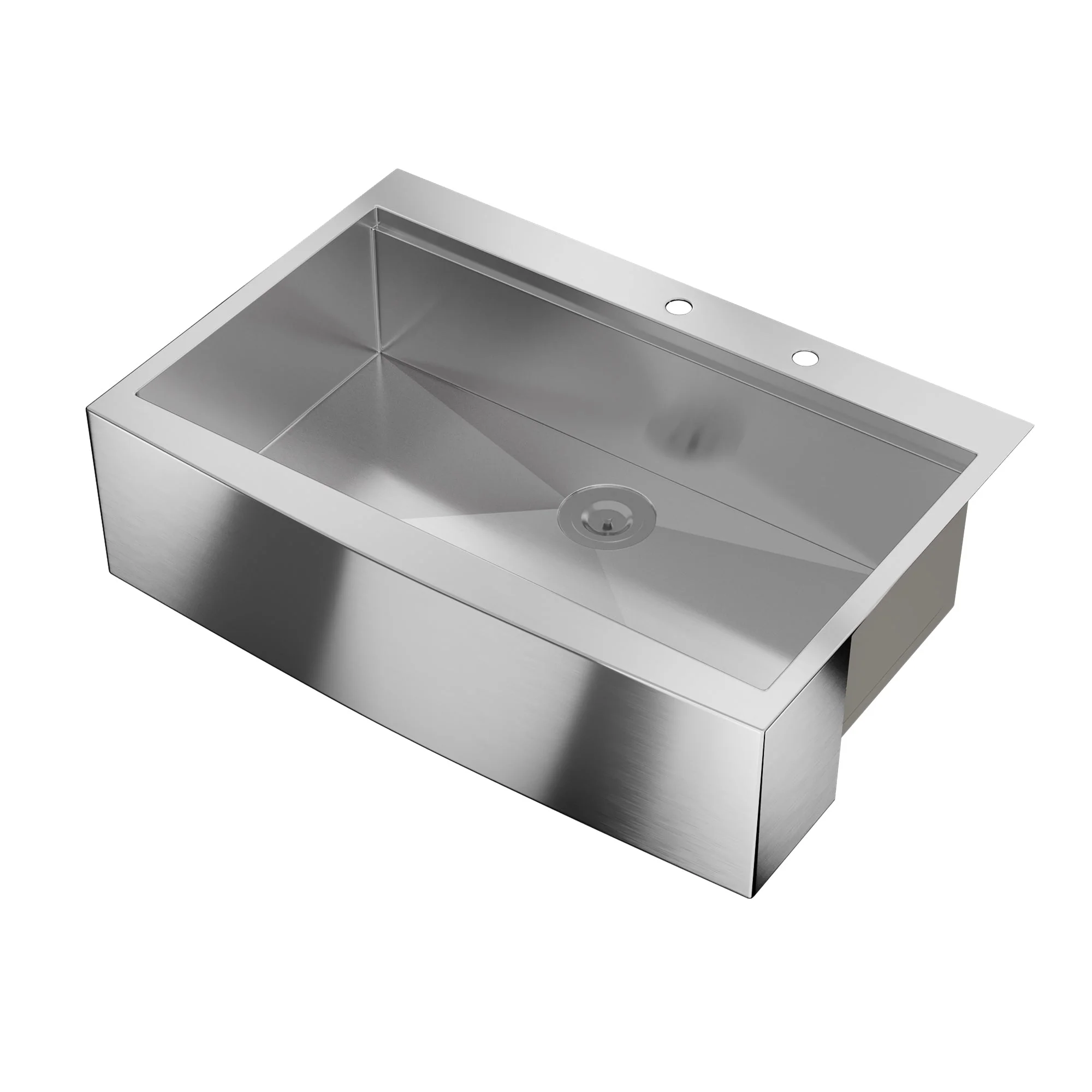 DeerValley DV-1K0189 Stainless Steel Kitchen Sinks Single Bowl Drop-In Workstation - Image 26