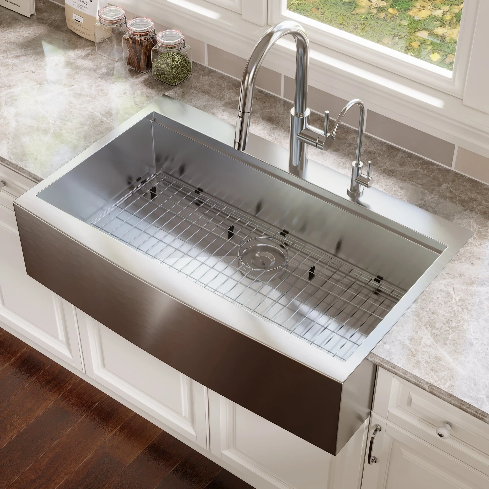 DeerValley DV-1K0189 Stainless Steel Kitchen Sinks Single Bowl Drop-In Workstation - Image 38