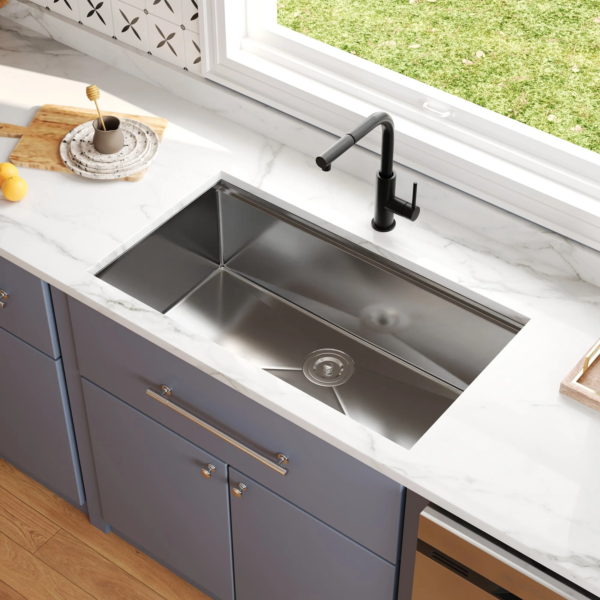 DeerValley DV-1K0192 Stainless Steel Kitchen Sinks Workstation T304 - Image 12