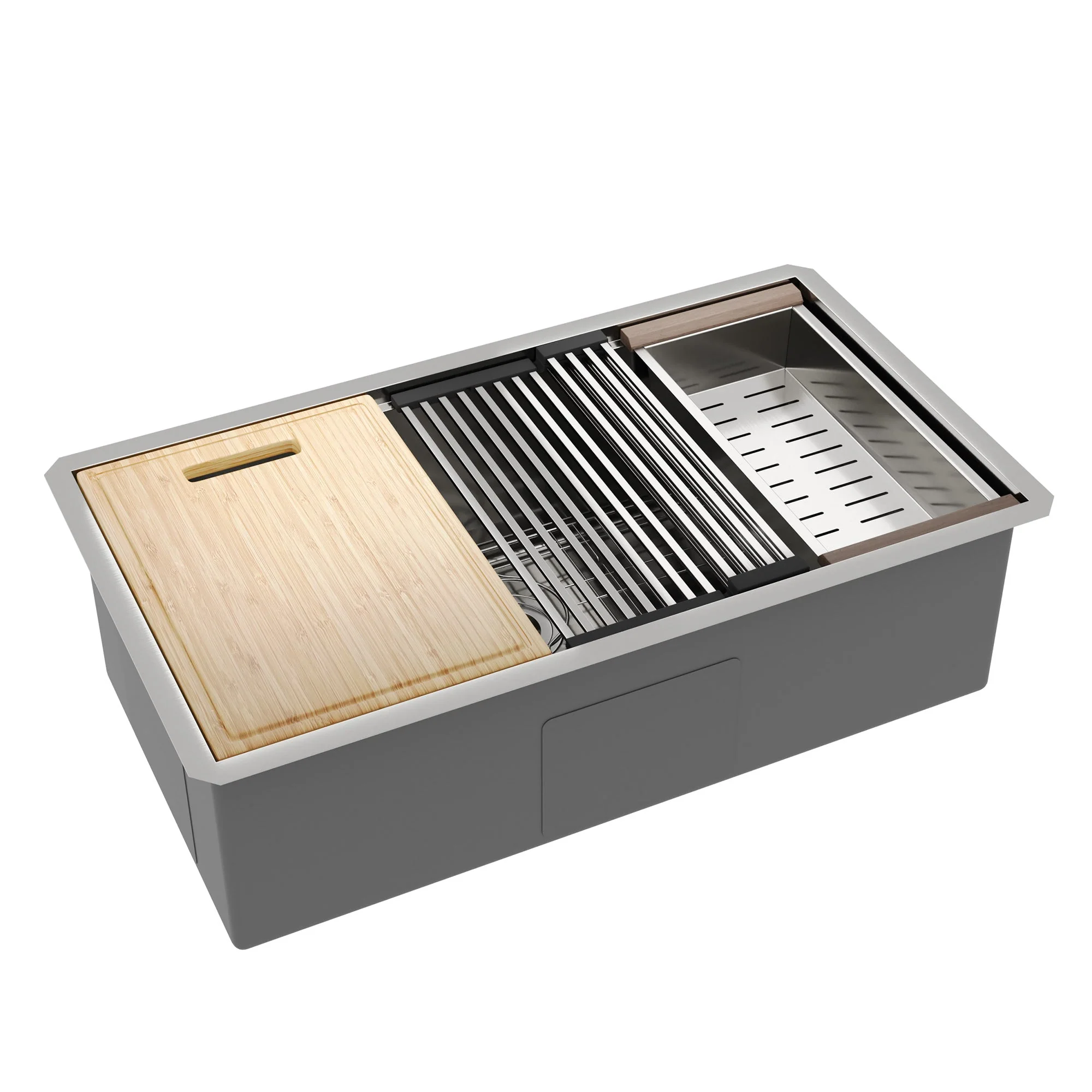 DeerValley DV-1K0192 Stainless Steel Kitchen Sinks Workstation T304 - Image 8