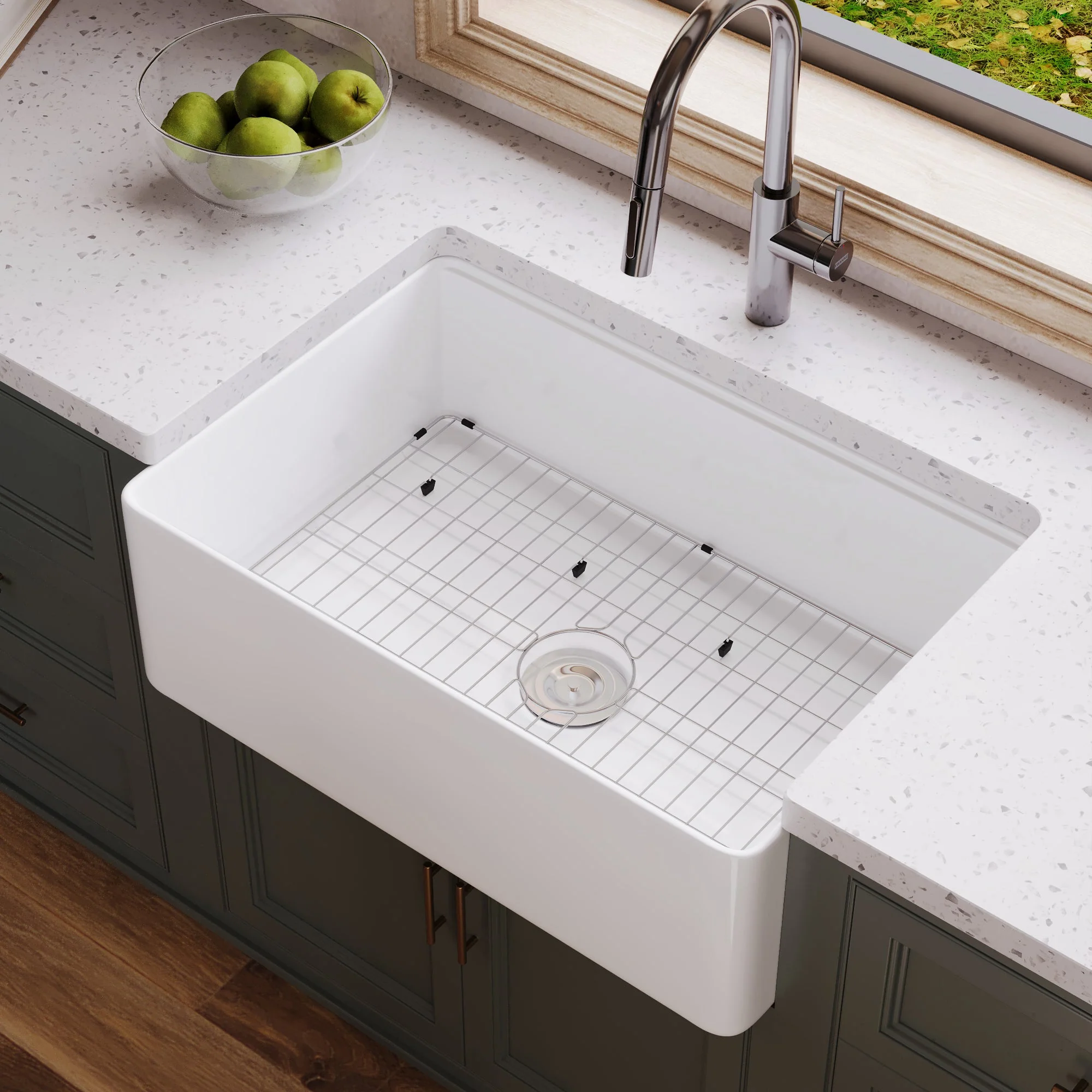 DeerValley DV-1K0257 Workstation Kitchen Sinks Single Bowl Quiet Design - Image 7