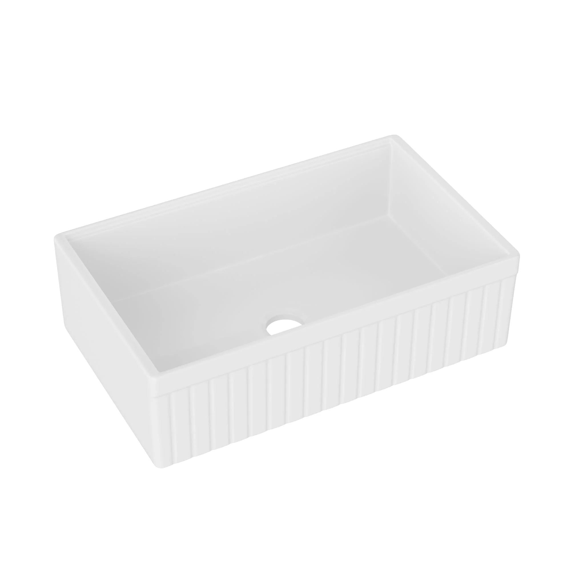 DeerValley DV-1K0263 Farmhouse Kitchen Sinks Chef Workstation Fireclay 33-Inch - Image 10