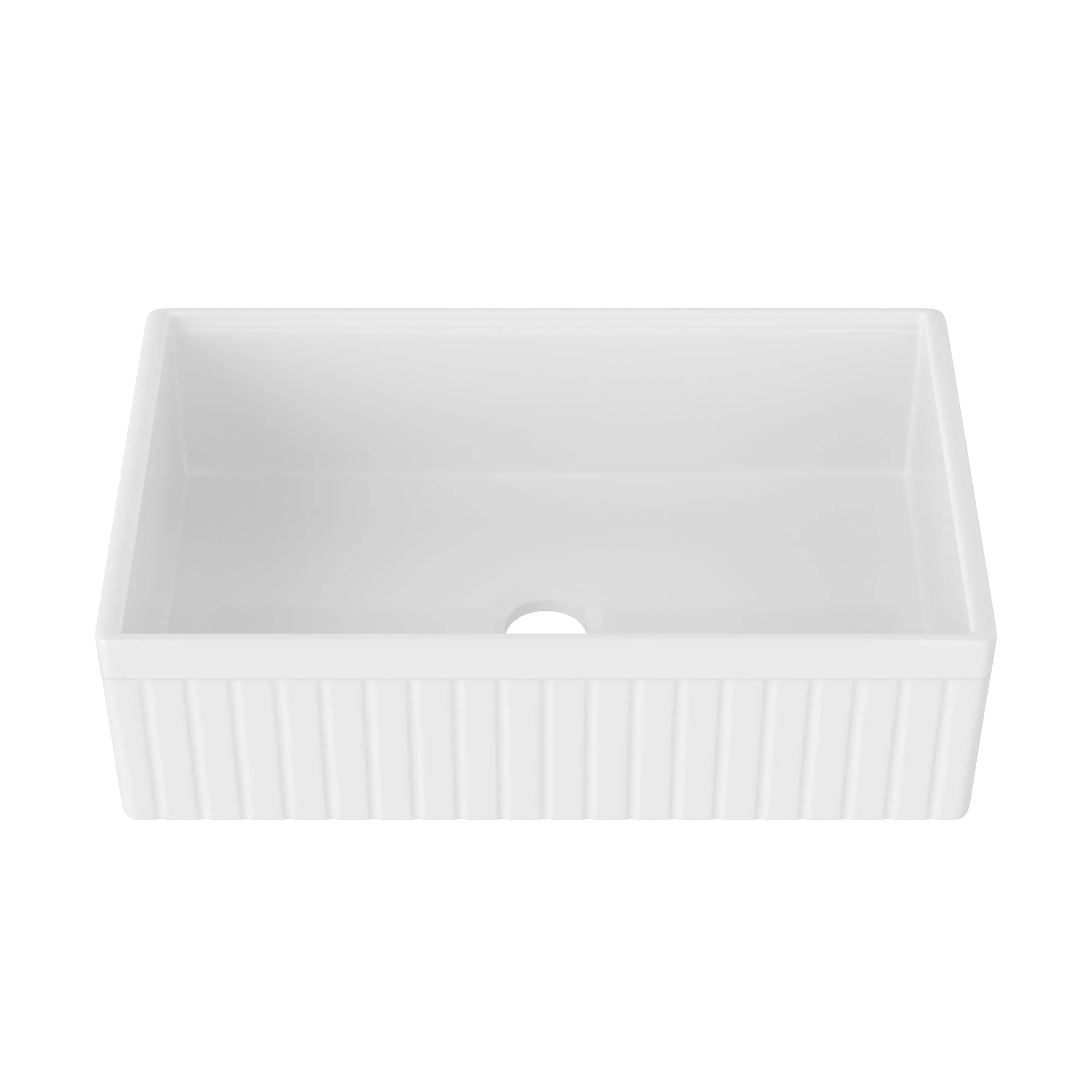 DeerValley DV-1K0263 Farmhouse Kitchen Sinks Chef Workstation Fireclay 33-Inch - Image 8