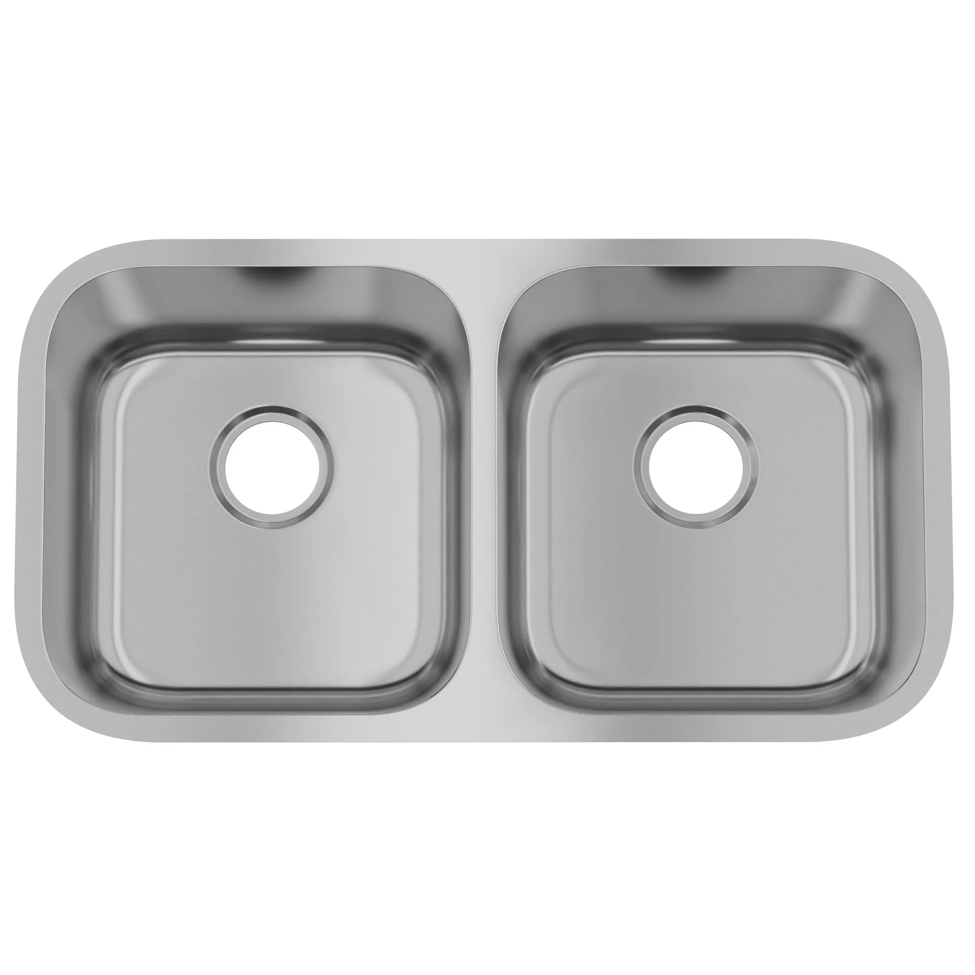 DeerValley 32-Inch Undermount Double Bowl Kitchen Sink, 50/50 18 Gauge Stainless Steel Kitchen Sink, Spacious Double Basin Design Sinks with Basket Strainer, Undermount Sinks for Modern Kitchens - Image 20