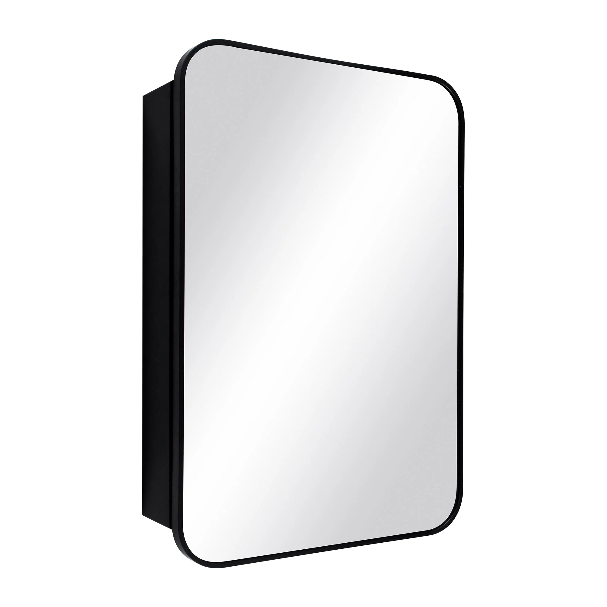Rectangular Bathroom Medicine Cabinet, Adjustable Shelves With Mirror - Image 8