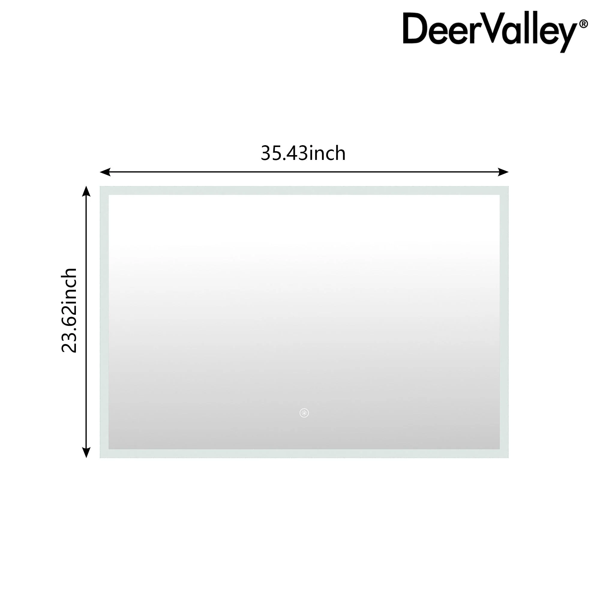 Led Bathroom Mirror with Lights, Smart Dimmable Vanity Mirrors for Wall, Anti-Fog Makeup Mirror - Image 10
