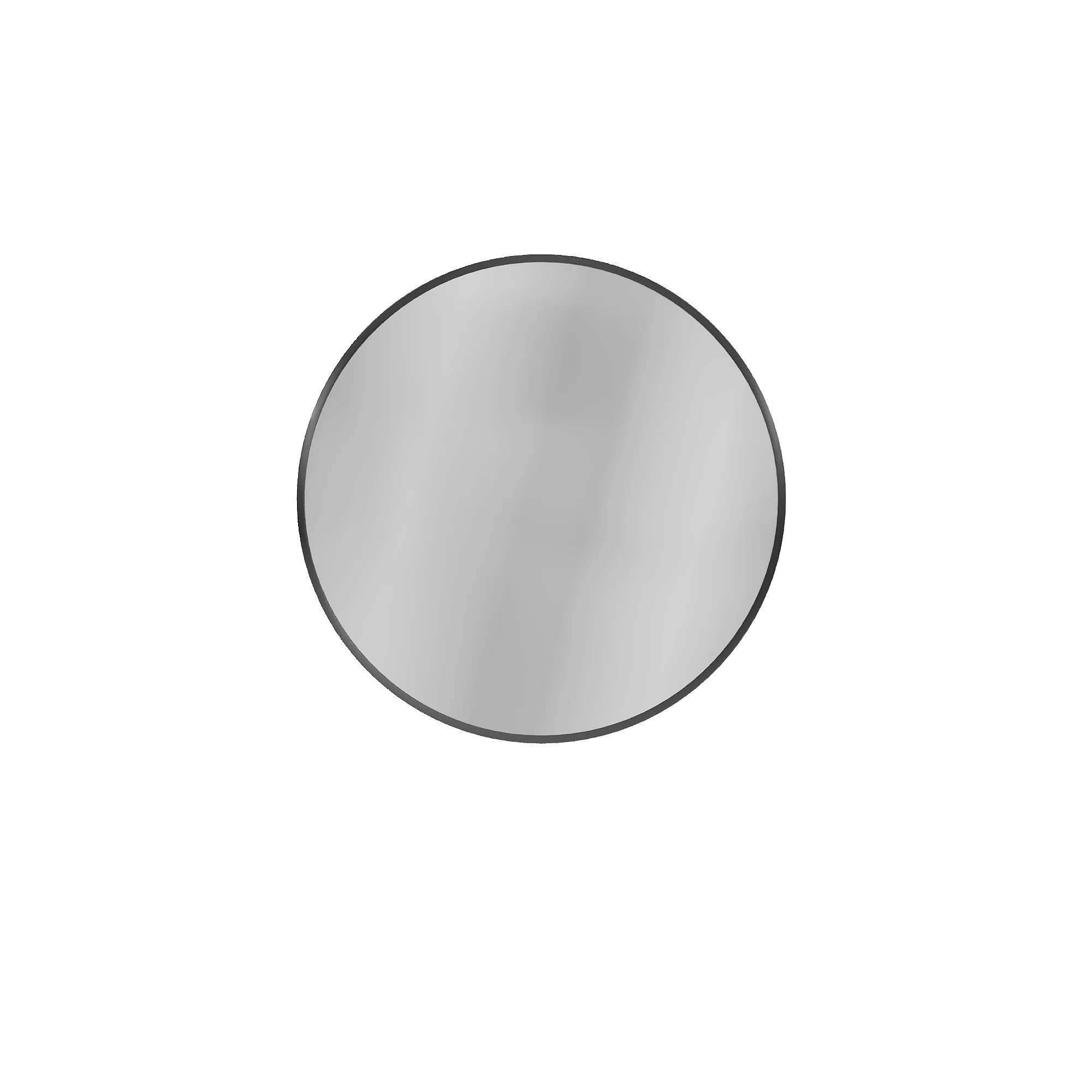 24" Round Door Aluminum Bathroom Medicine Cabinet, Wall Mounted Mirror Cabinet with Interior Mirror, Adjustable Glass Shelves, Rust-Resistant & Soft-Closing Hinge, Modern Space-Saving Design - Image 7